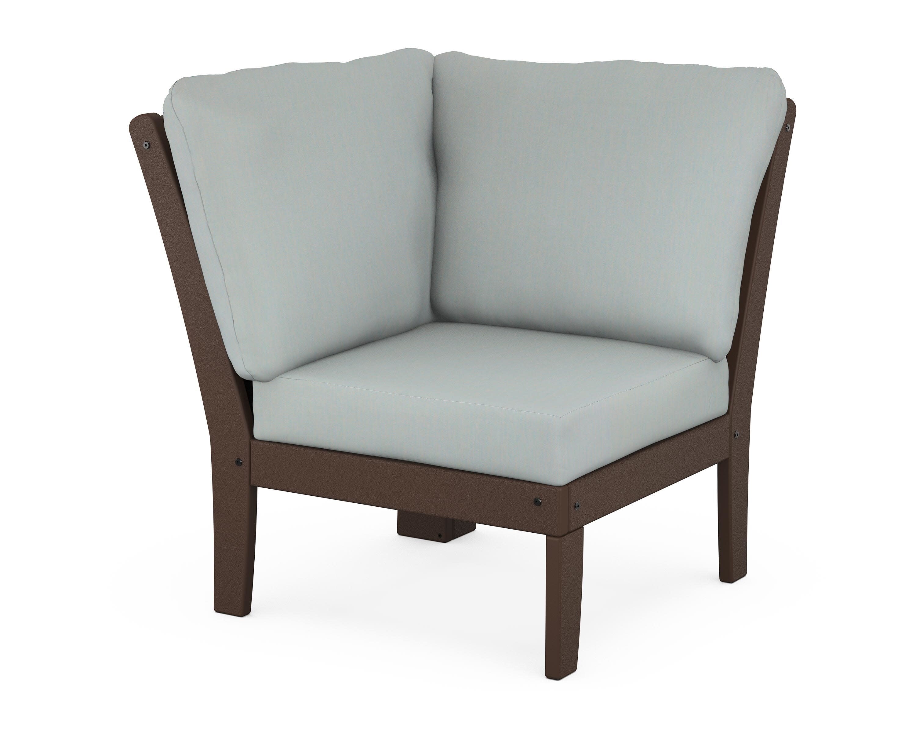 Yacht Club Modular Corner Chair in Vintage Lantern / Spa