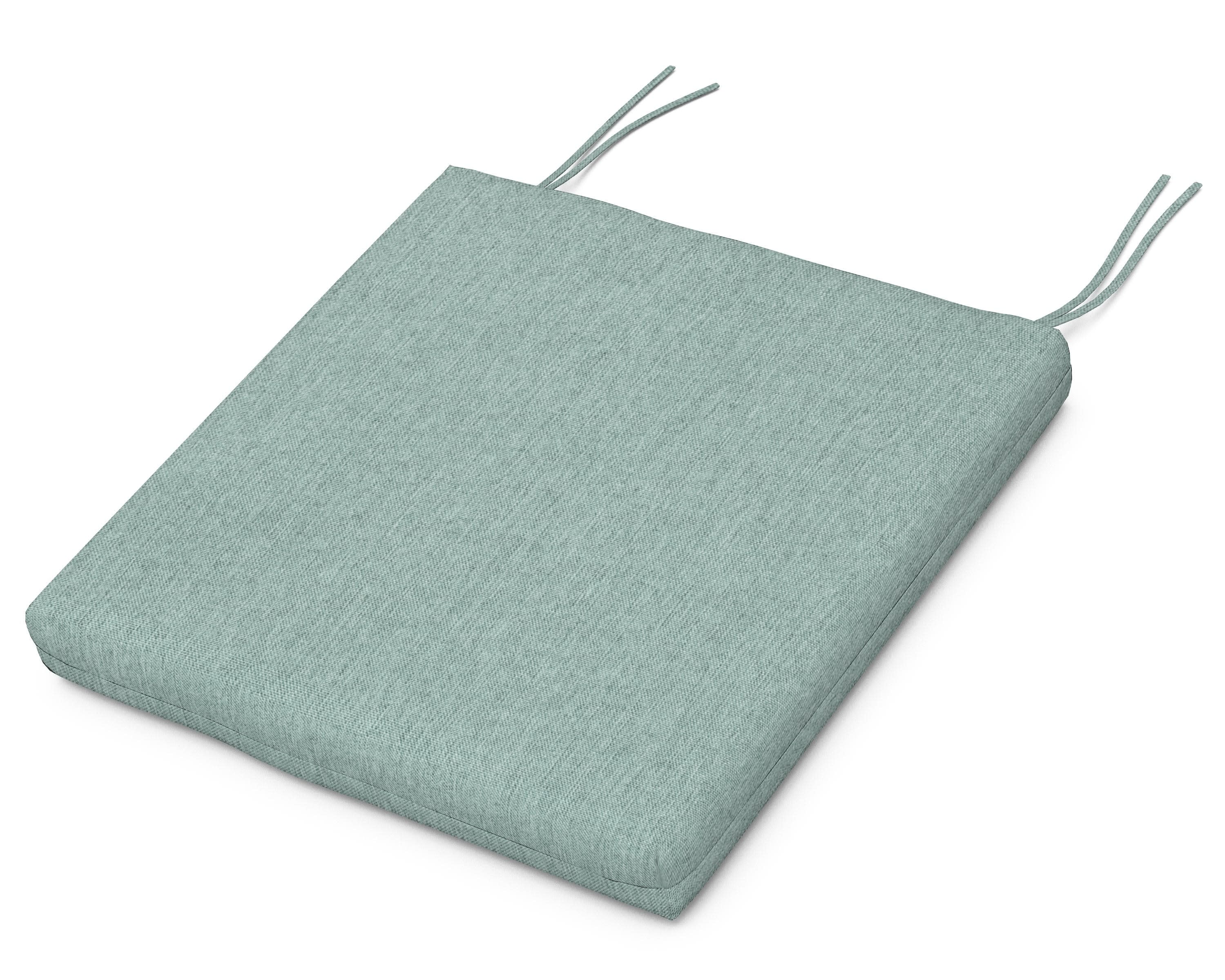 Seat Cushion - 16.5"D x 17.5"W x 2.5"H in Glacier Spa