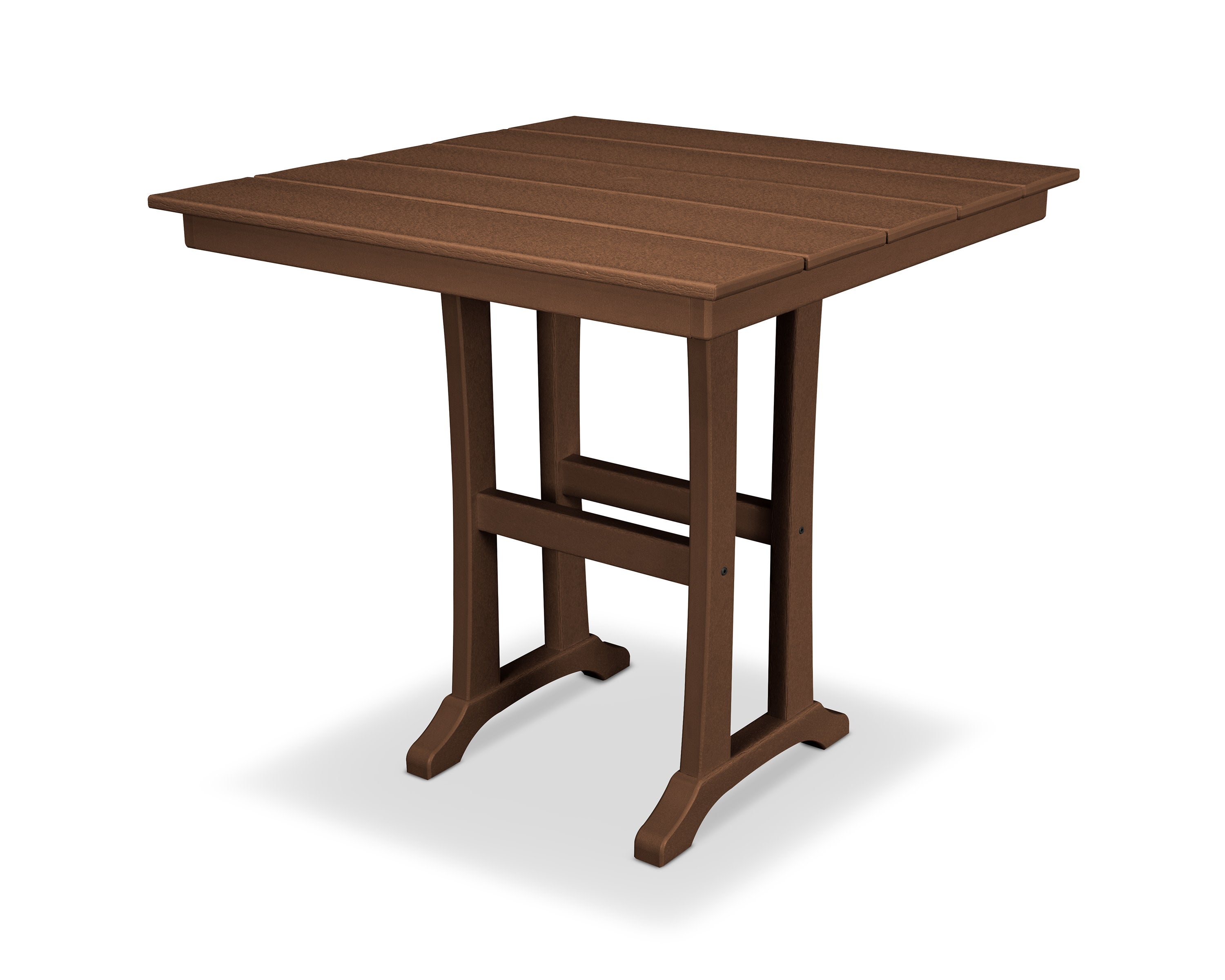 Farmhouse Trestle 37" Counter Table in Tree House