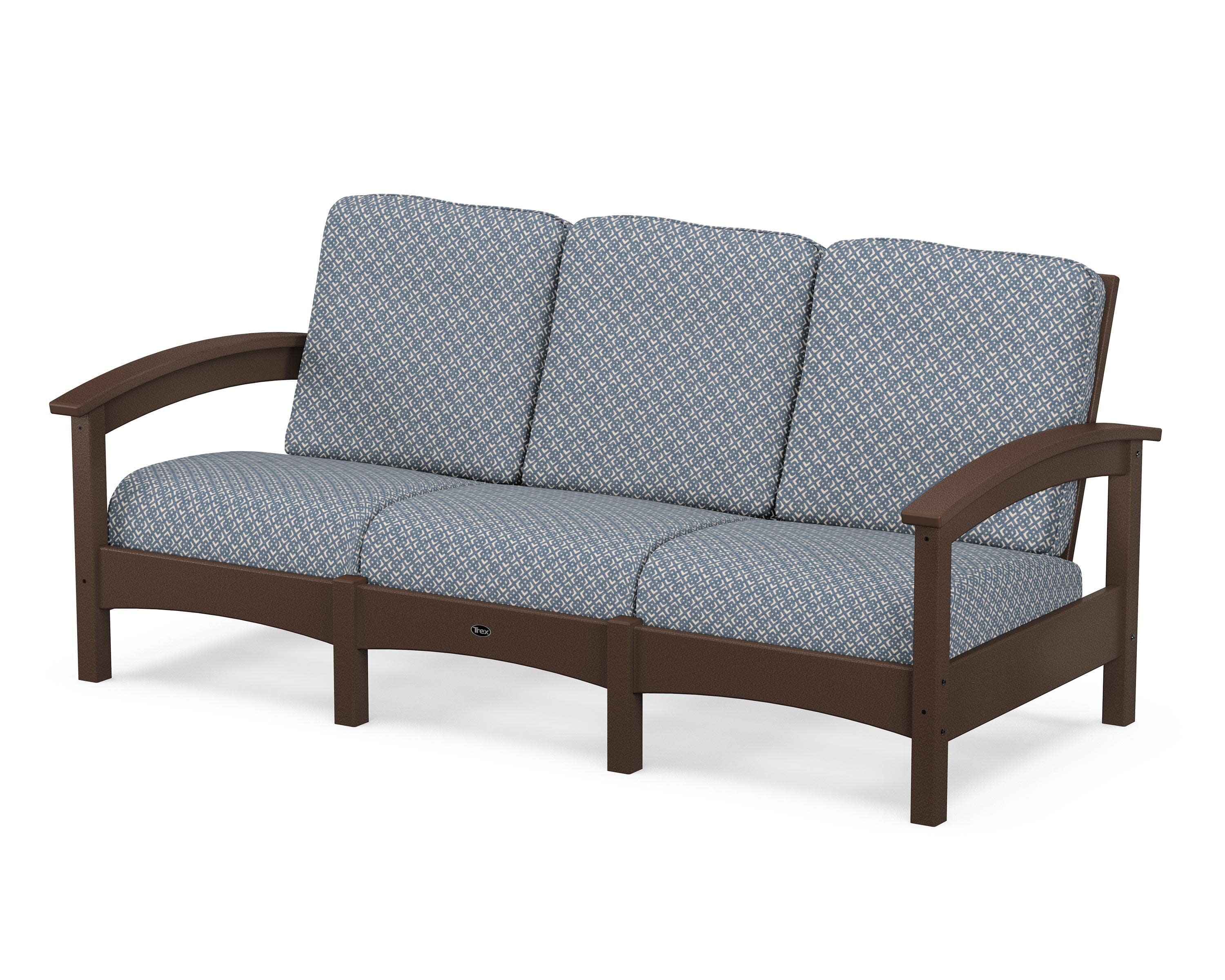 Rockport Club Sofa in Vintage Lantern / Hopscotch
