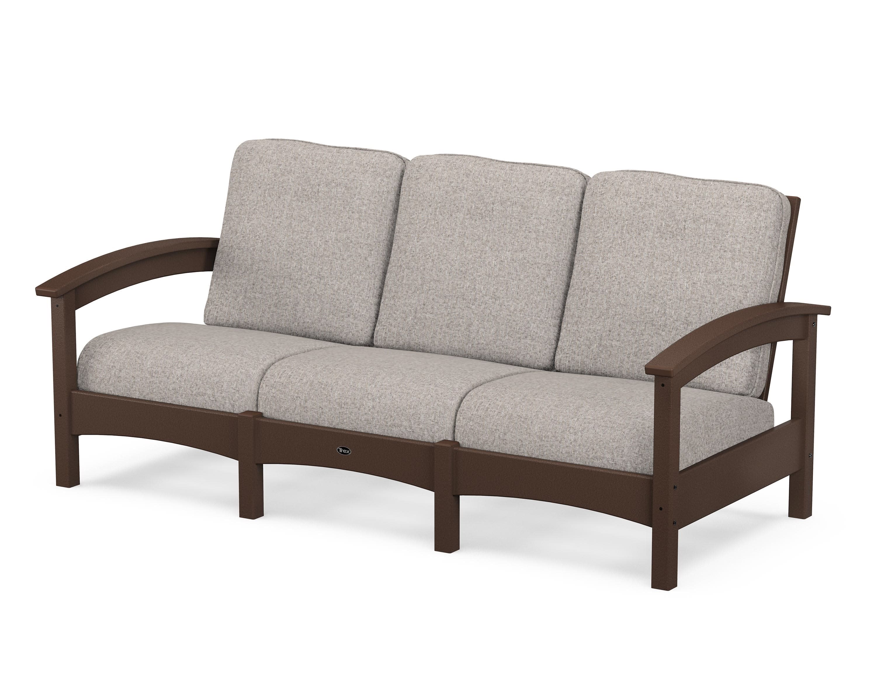 Rockport Club Sofa in Vintage Lantern / Weathered Tweed
