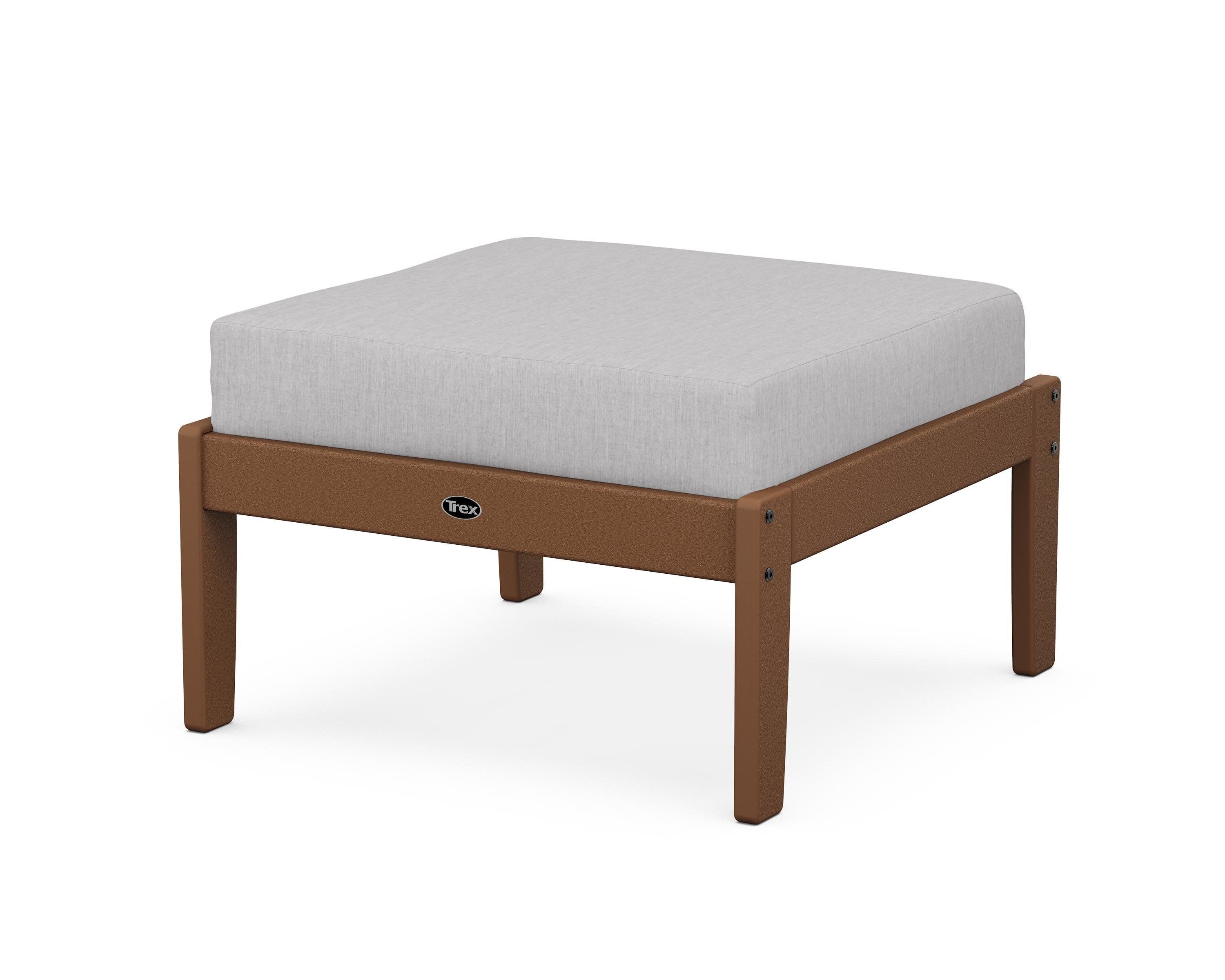 Yacht Club Deep Seating Ottoman in Tree House / Granite