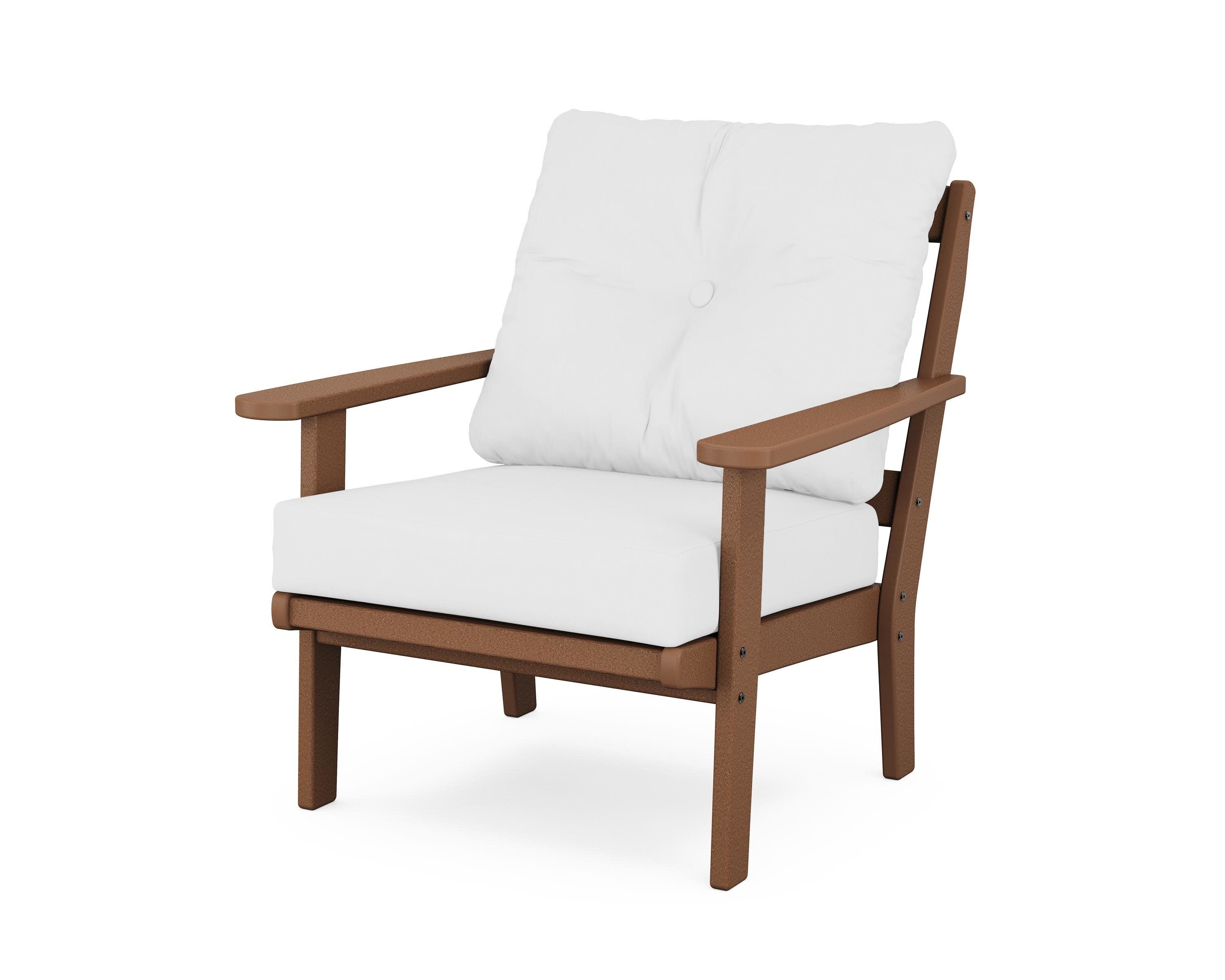 Cape Cod Deep Seating Chair in Tree House / Natural