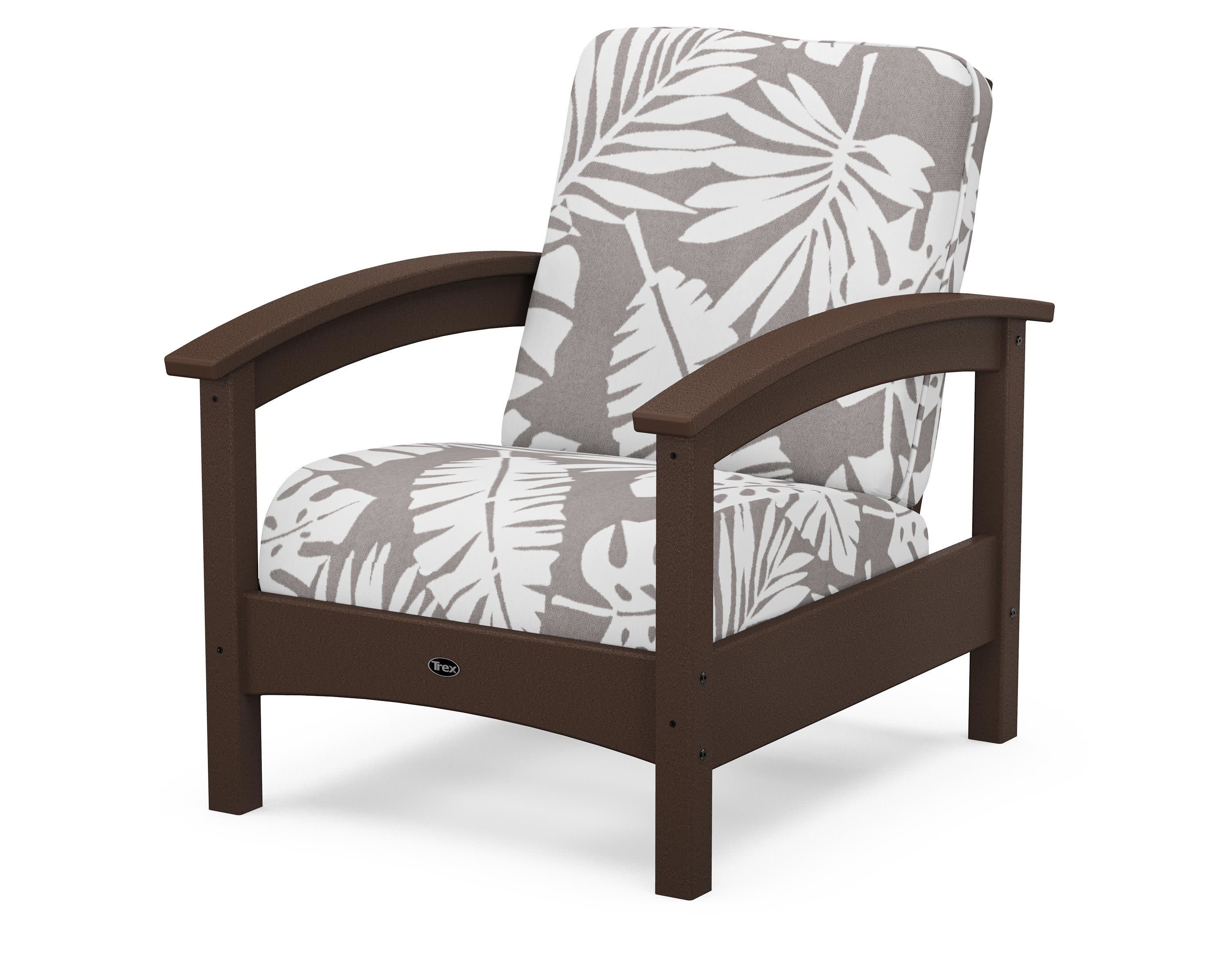 Rockport Club Chair in Vintage Lantern / Leaf Grey Mist