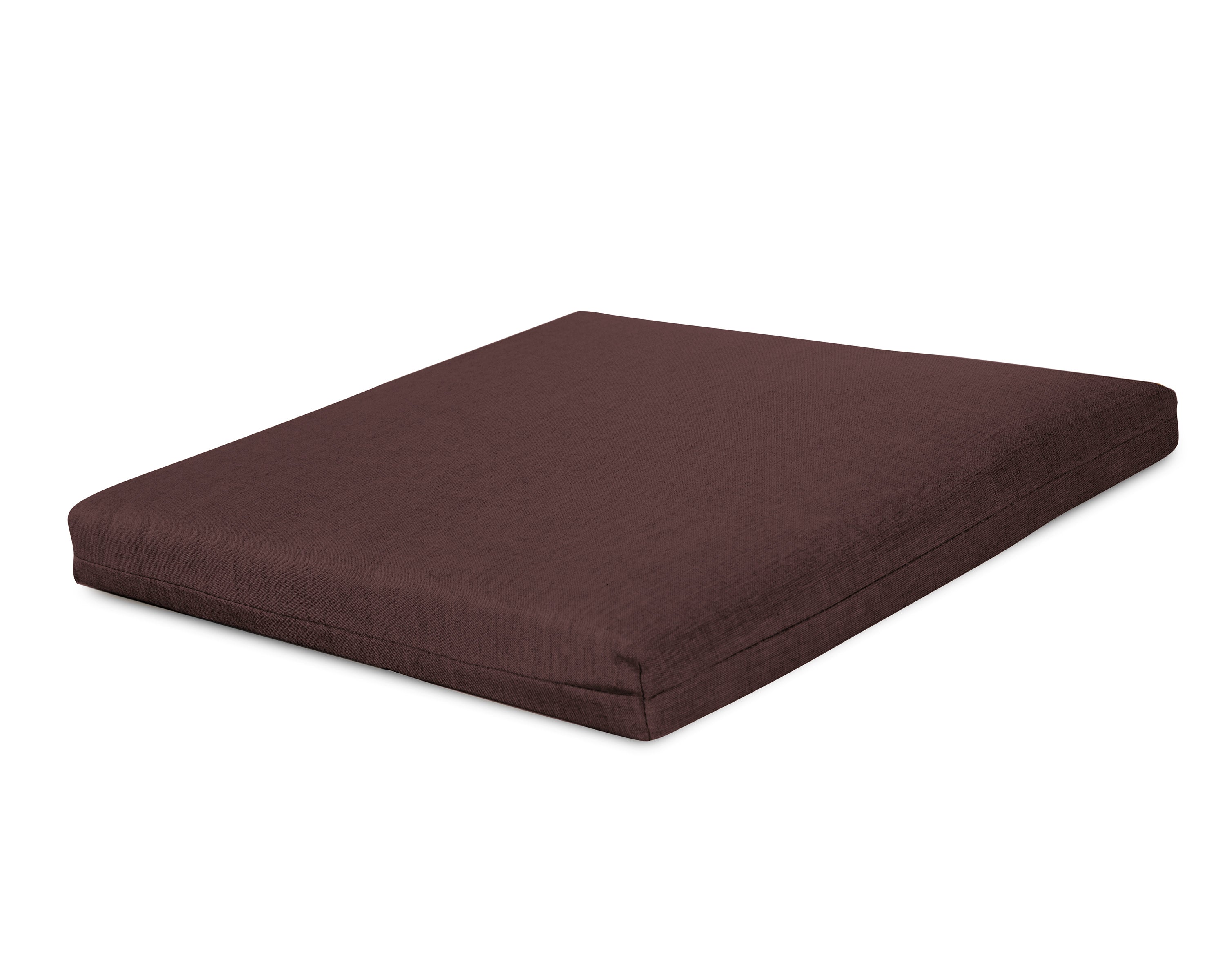 Seat Cushion - 16.5"D x 17.5"W x 2.5"H in Cast Currant