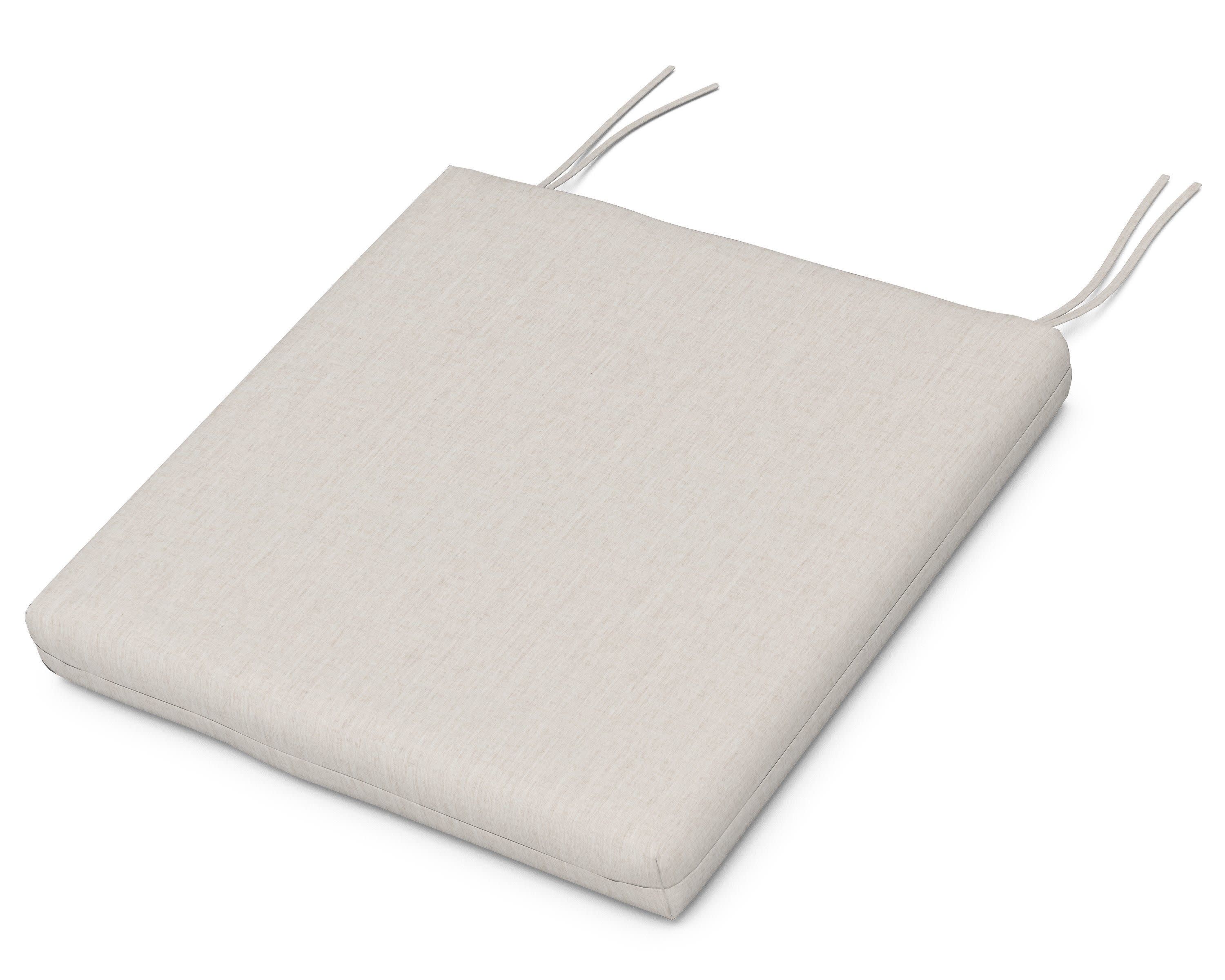 Seat Cushion - 17"D x 20"W x 2.5"H in Cast Ash