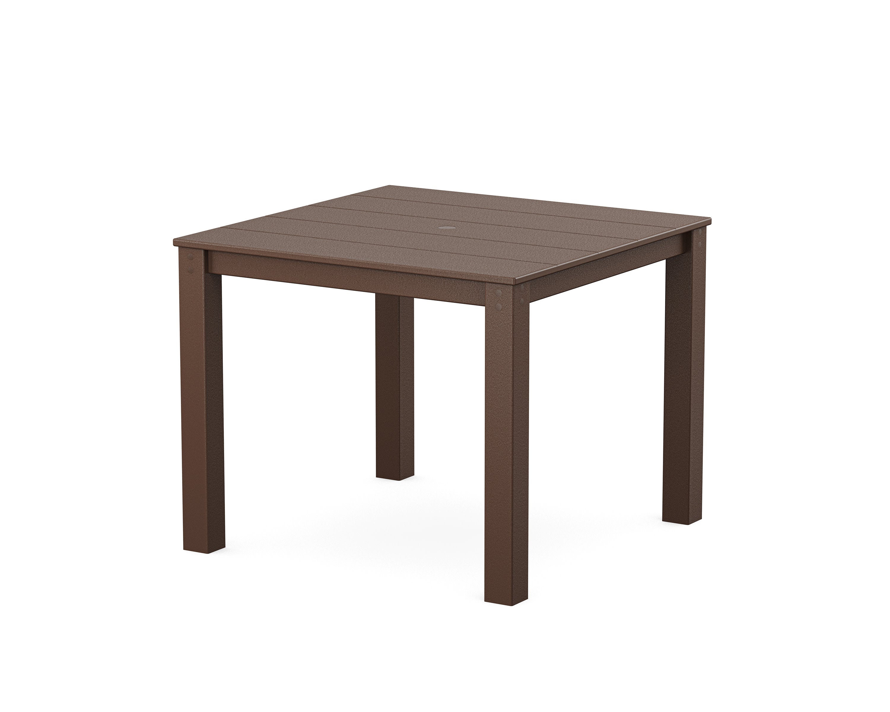 Parsons 38" Square Dining Table in Vintage Lantern