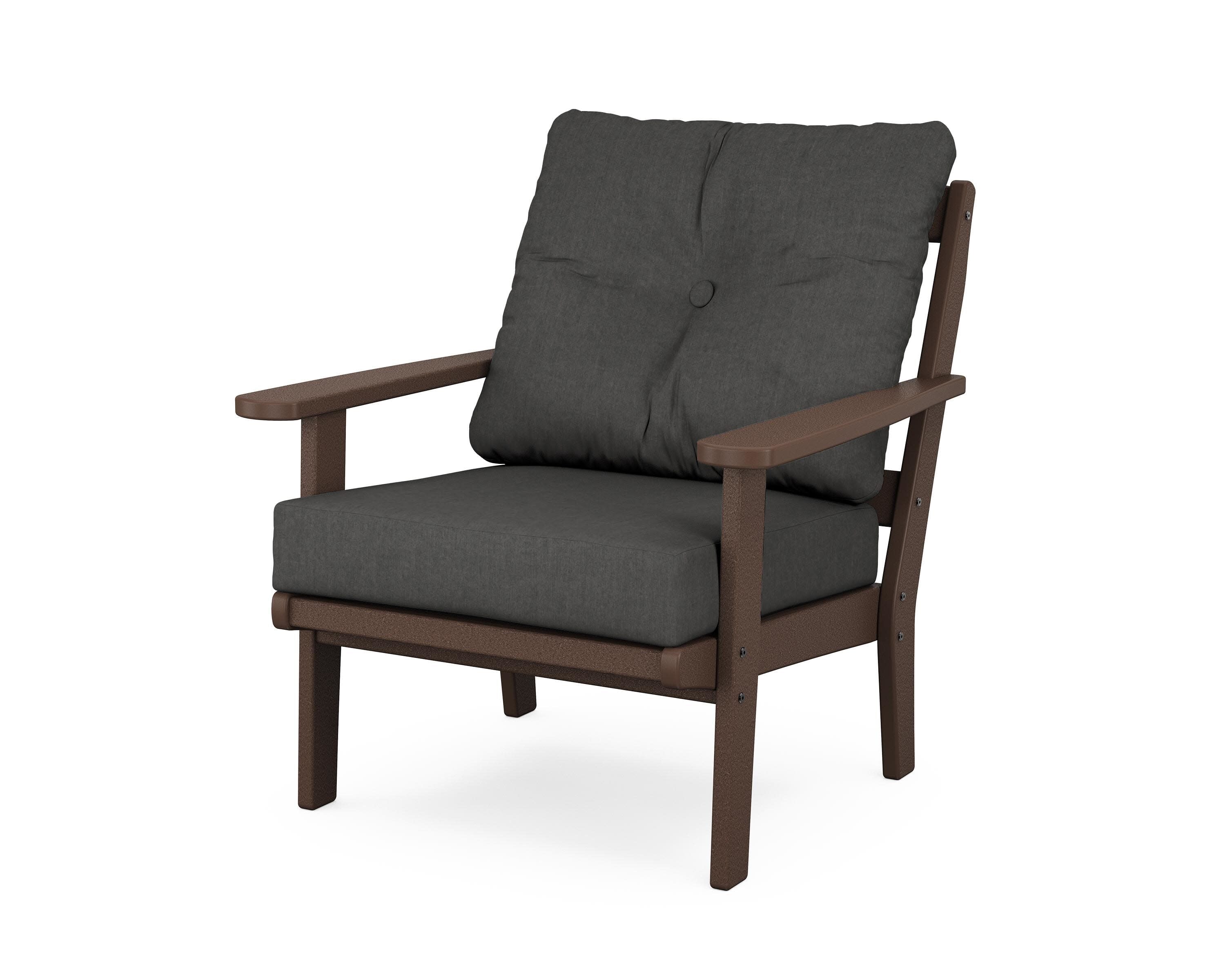 Cape Cod Deep Seating Chair in Vintage Lantern / Spectrum Carbon