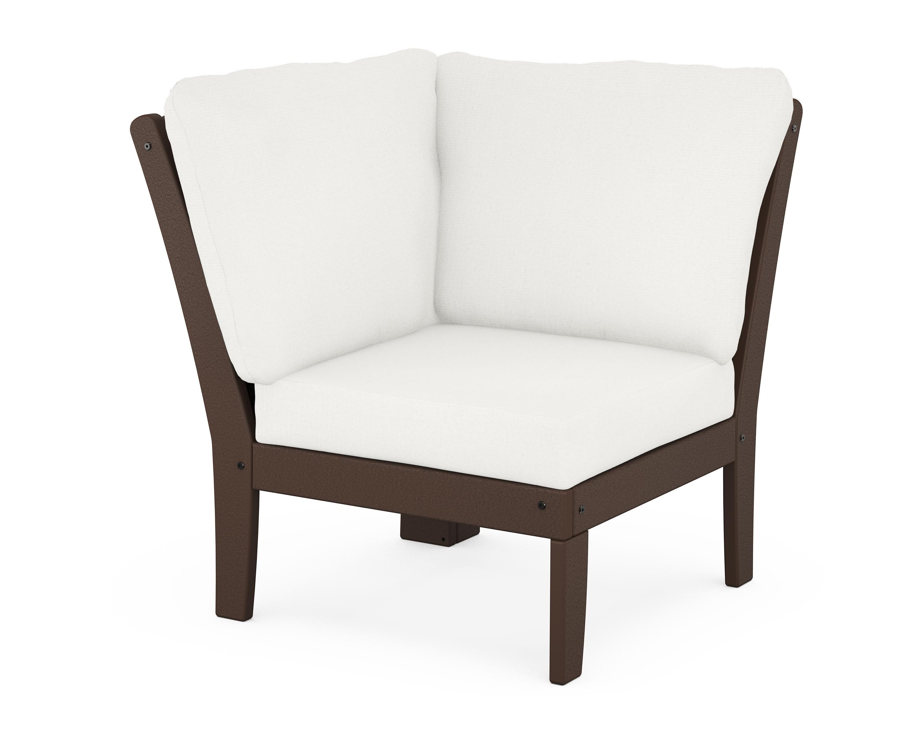 Yacht Club Modular Corner Chair in Vintage Lantern / Natural Linen
