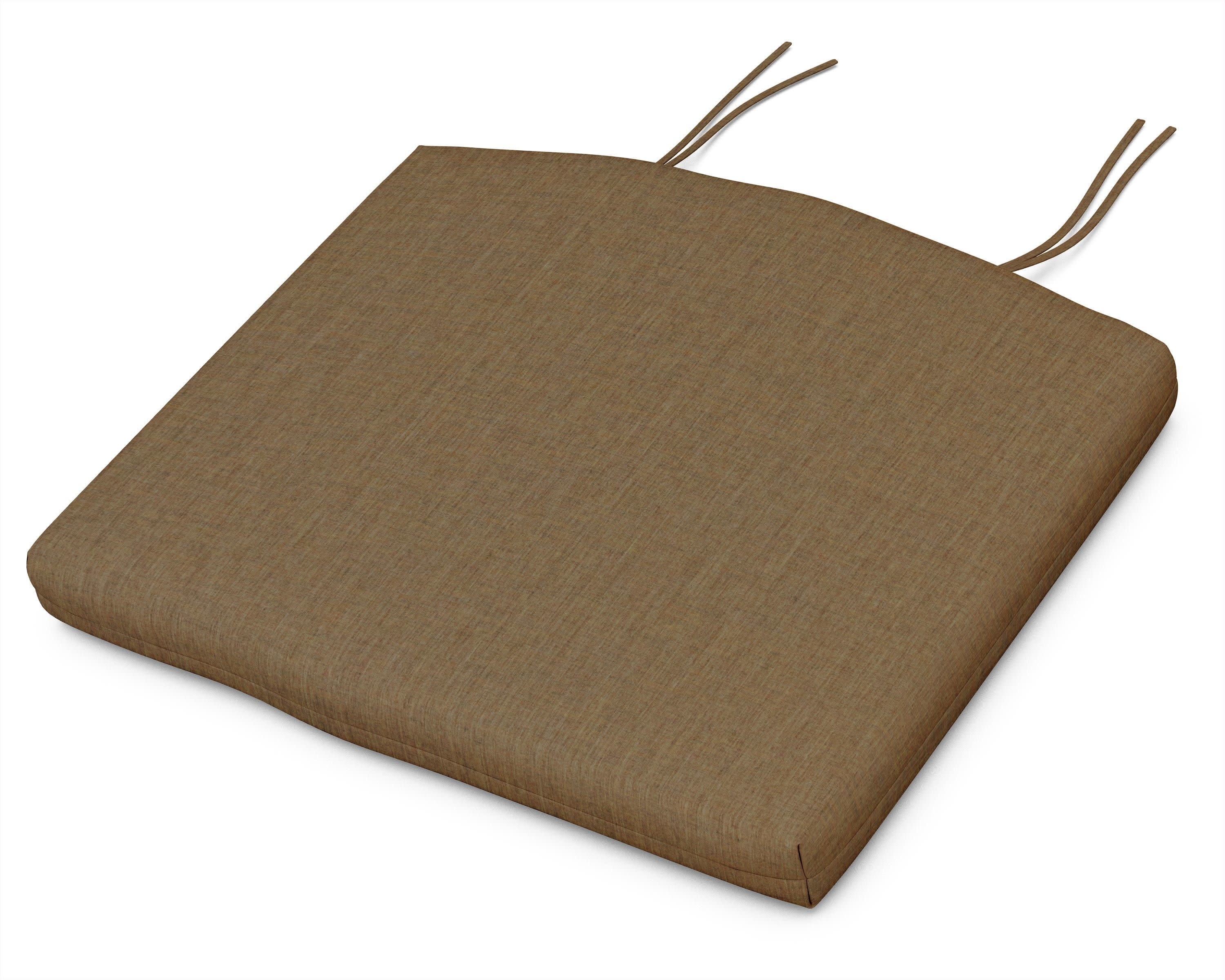 Seat Cushion - 18"D x 22"W x 2.5"H in Cast Teak