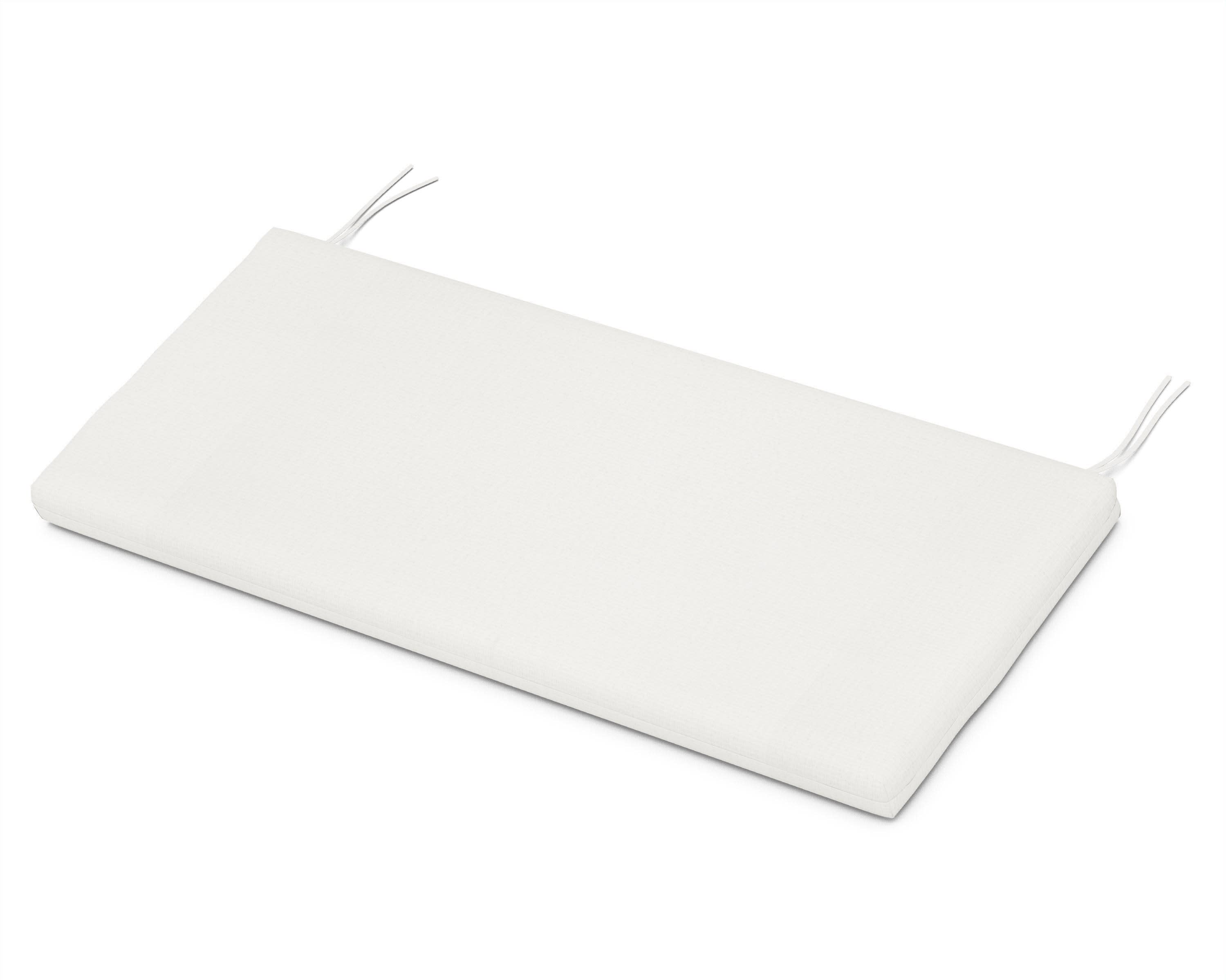 Bench Seat Cushion - 18.5"D x 43.5"W x 2.5"H in Natural Linen
