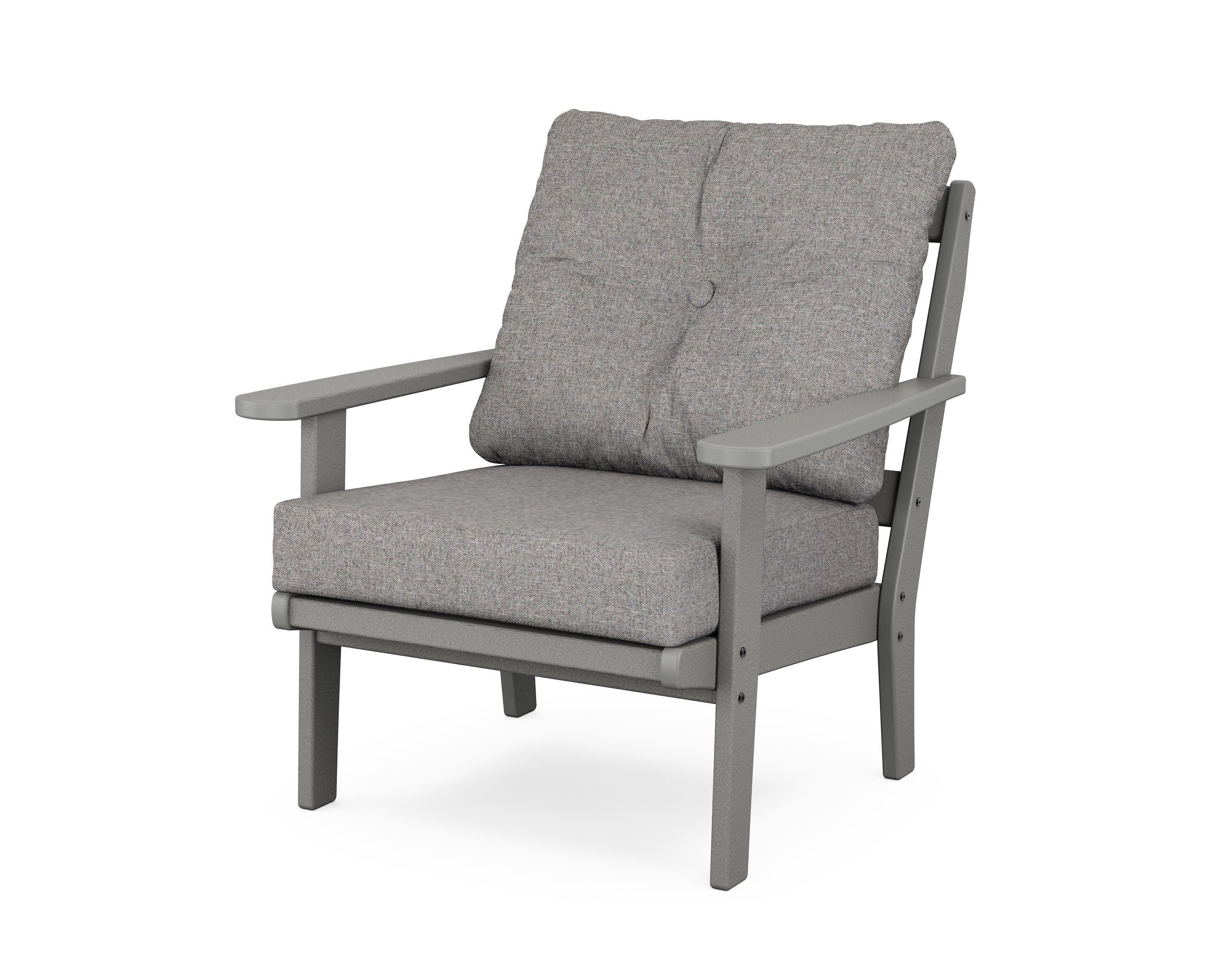 Cape Cod Deep Seating Chair in Stepping Stone / Grey Mist