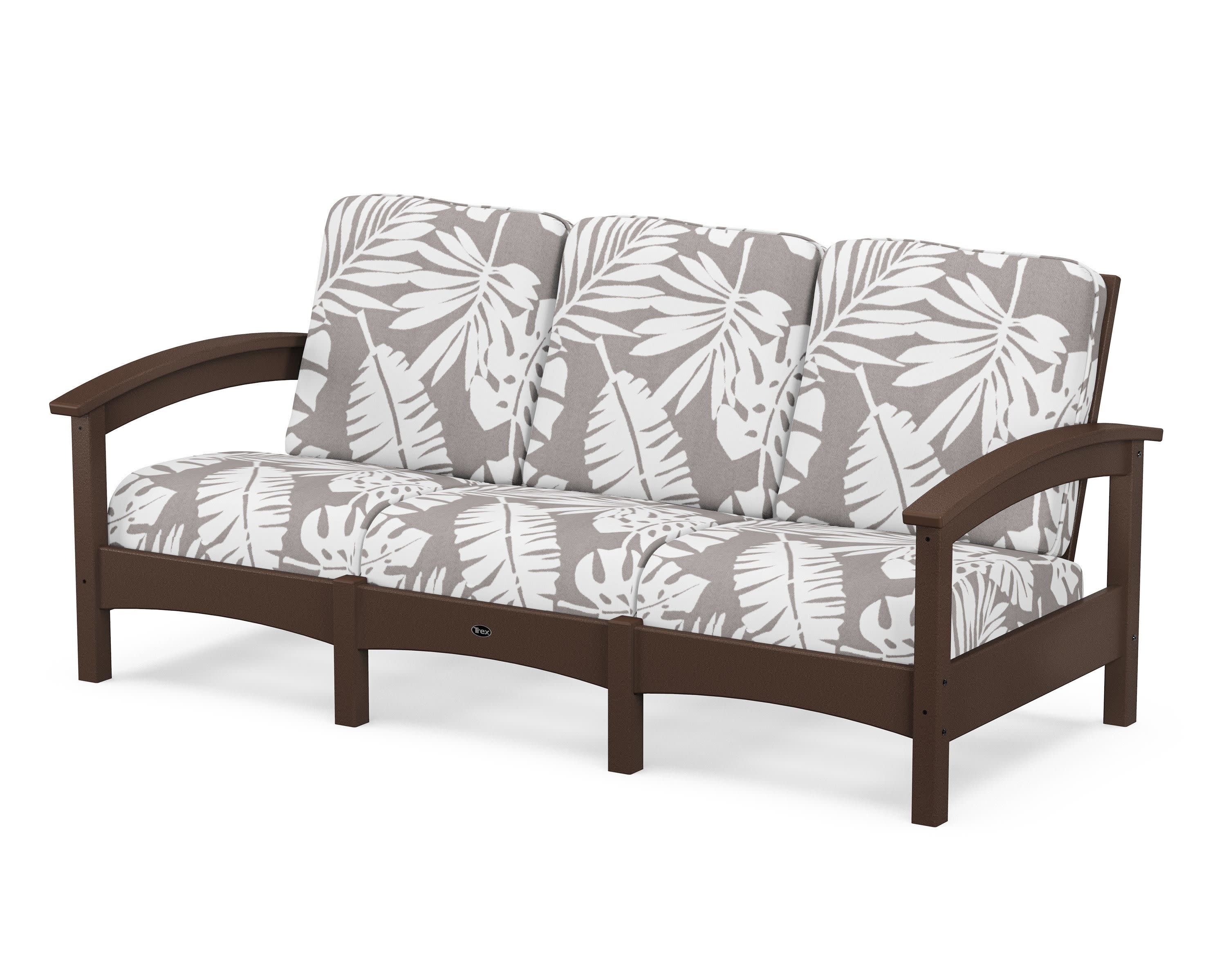 Rockport Club Sofa in Vintage Lantern / Leaf Grey Mist