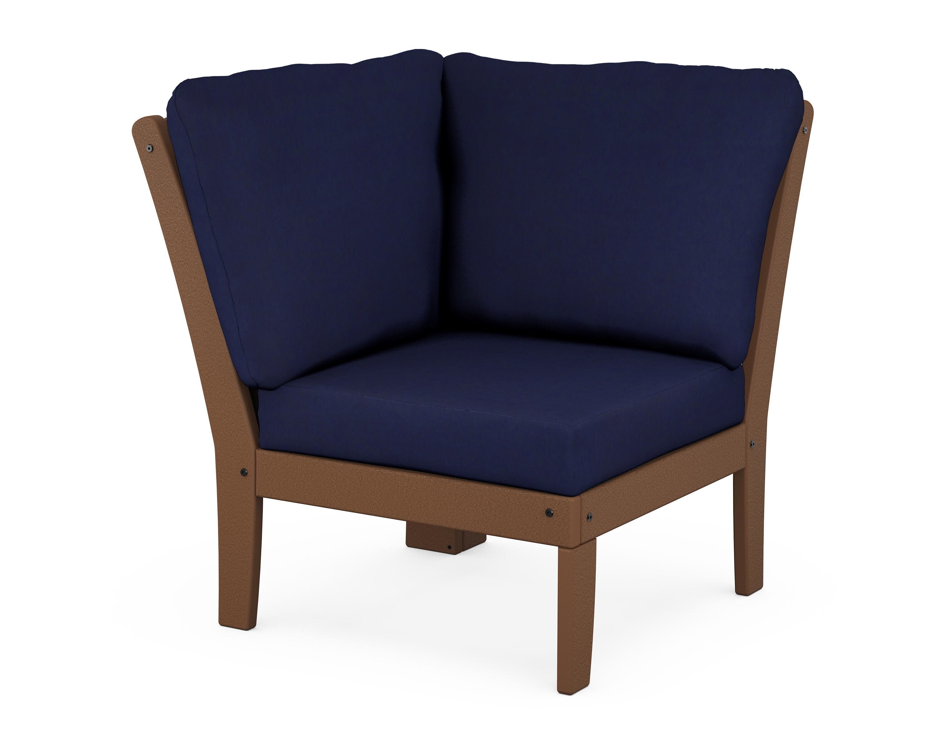 Yacht Club Modular Corner Chair in Tree House / Navy