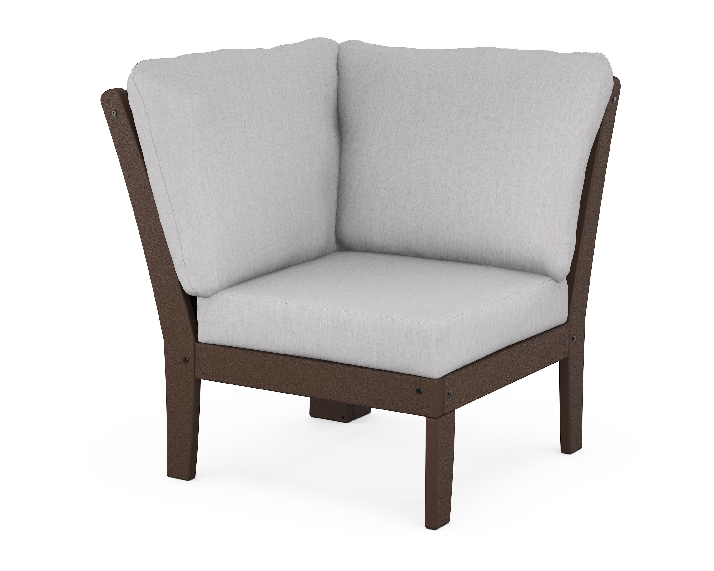 Yacht Club Modular Corner Chair in Vintage Lantern / Granite