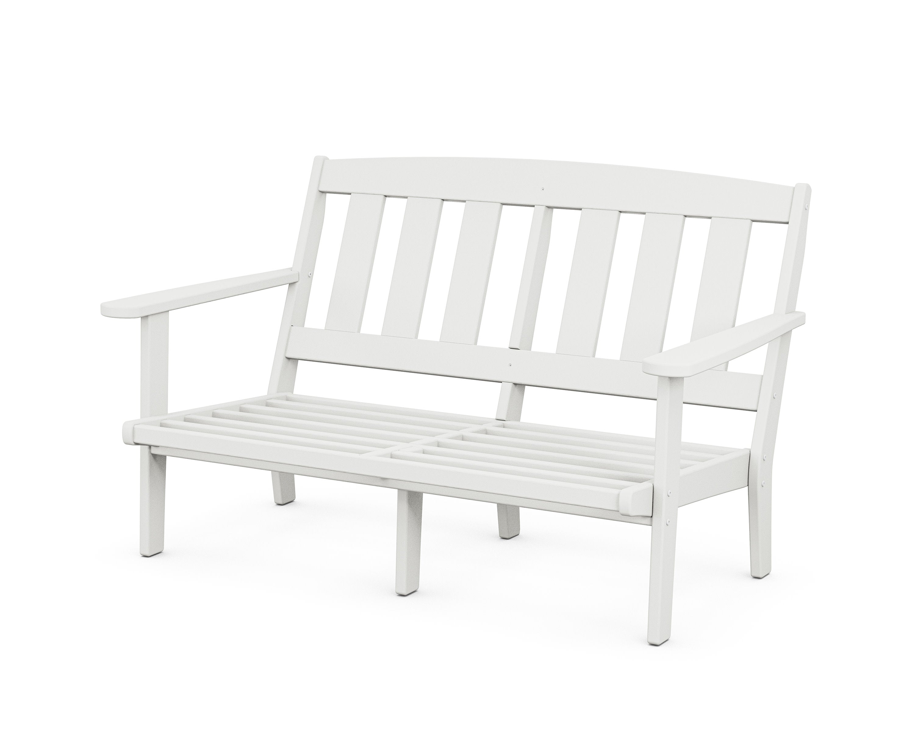 Cape Cod Deep Seating Loveseat Frame in Classic White