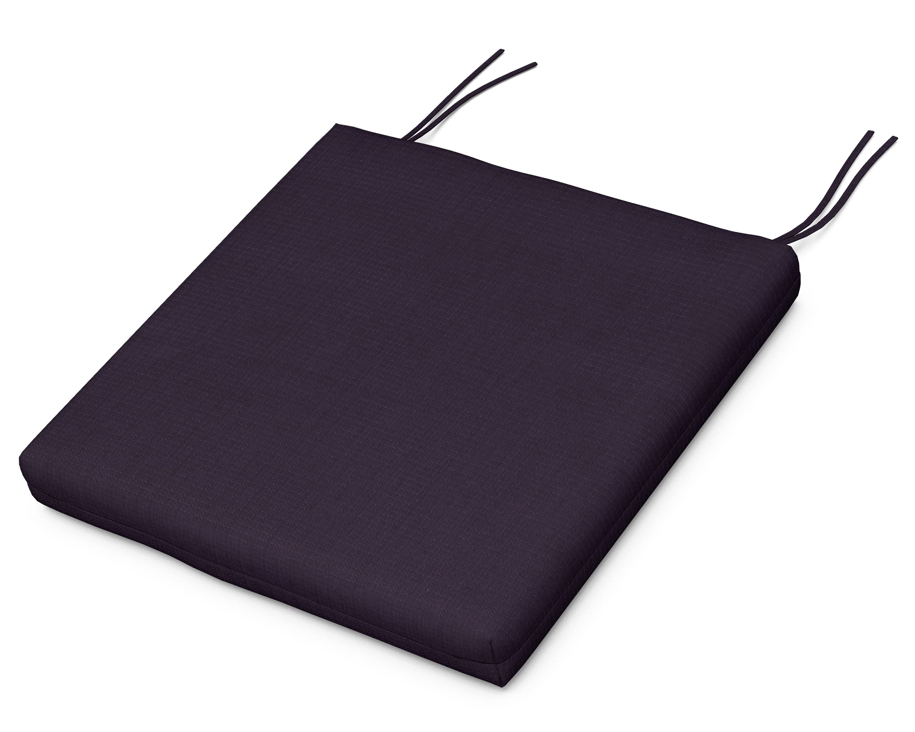 Seat Cushion - 18.5"D x 21"W x 2.5"H in Navy Linen