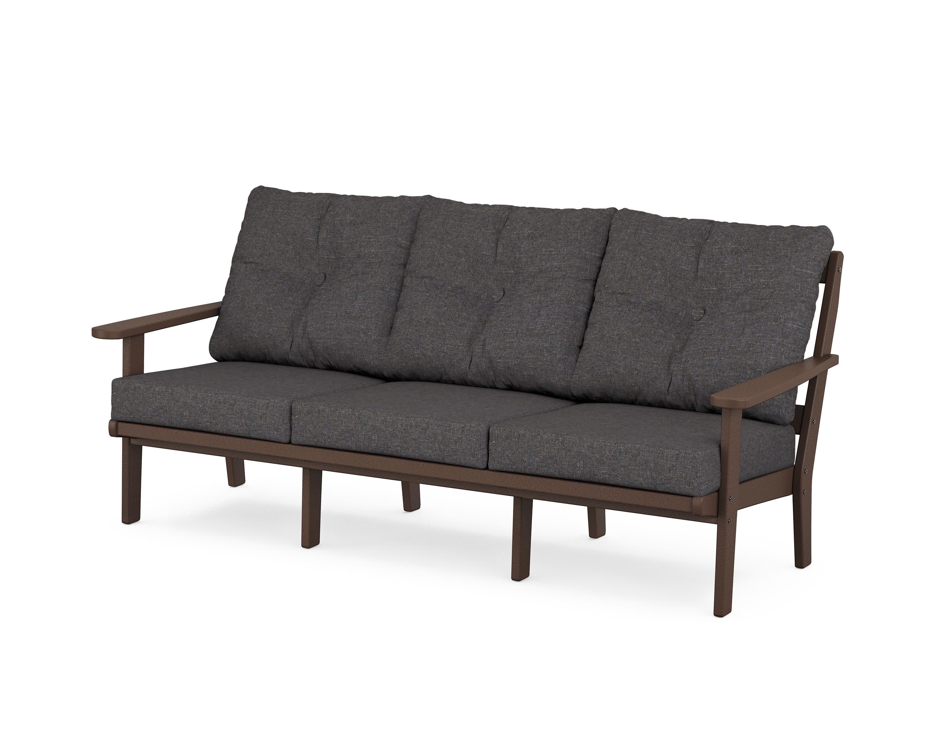 Cape Cod Deep Seating Sofa in Vintage Lantern / Ash Charcoal