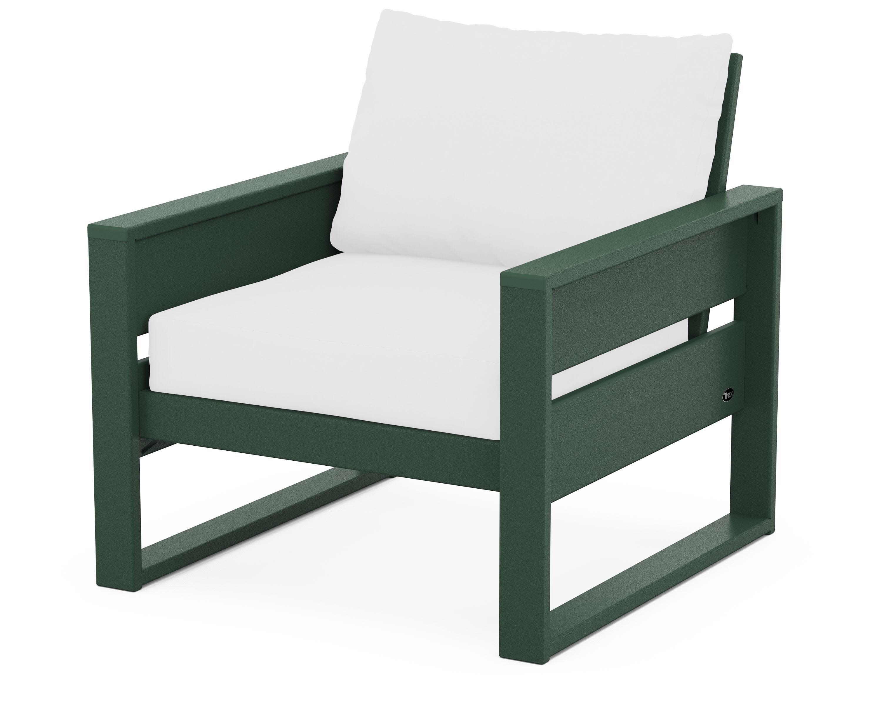 Eastport Club Chair in Rainforest Canopy / Natural