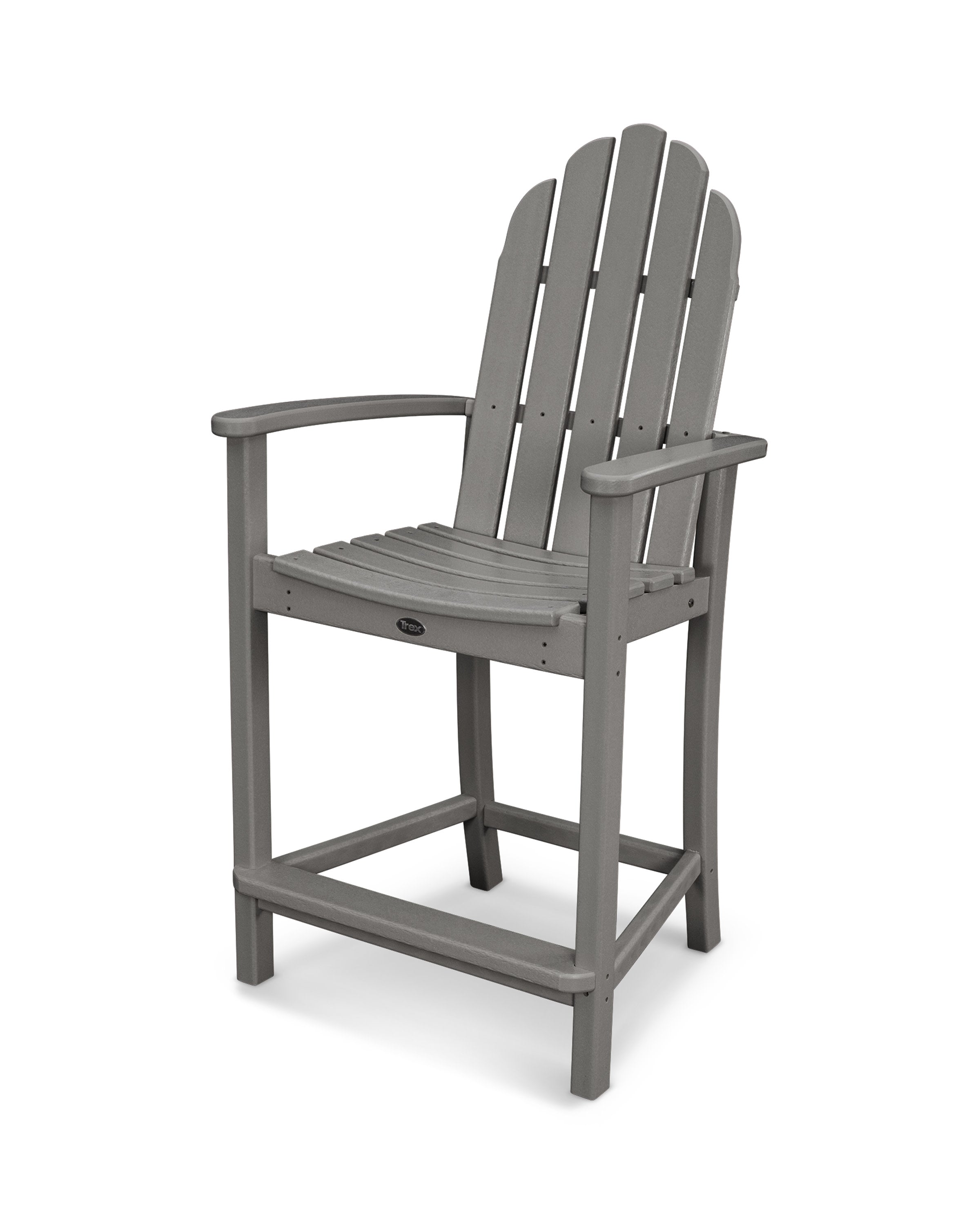 Cape Cod Adirondack Counter Chair in Stepping Stone