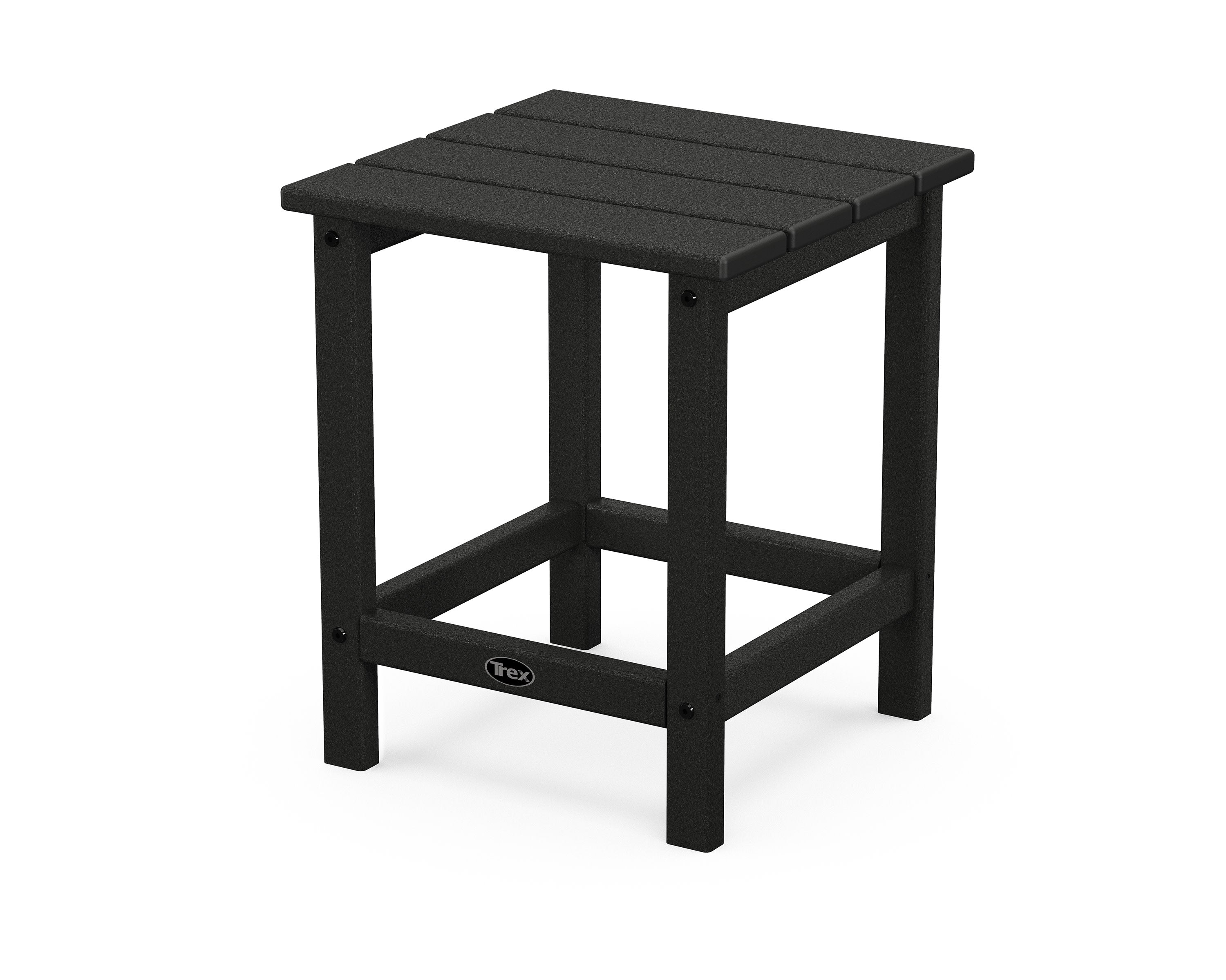 Eastport 18" Side Table in Charcoal Black