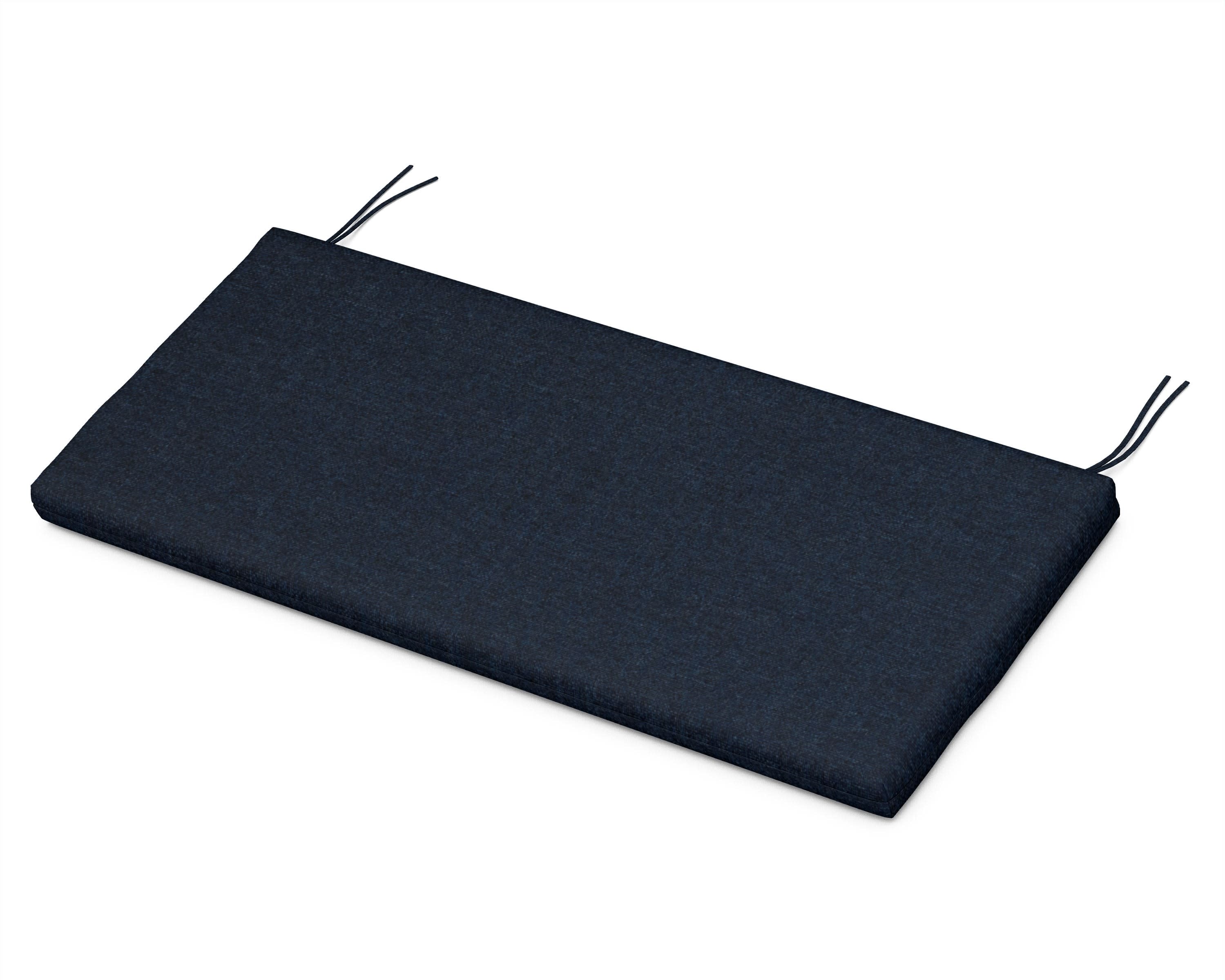 Bench Seat Cushion - 18.5"D x 43.5"W x 2.5"H in Marine Indigo