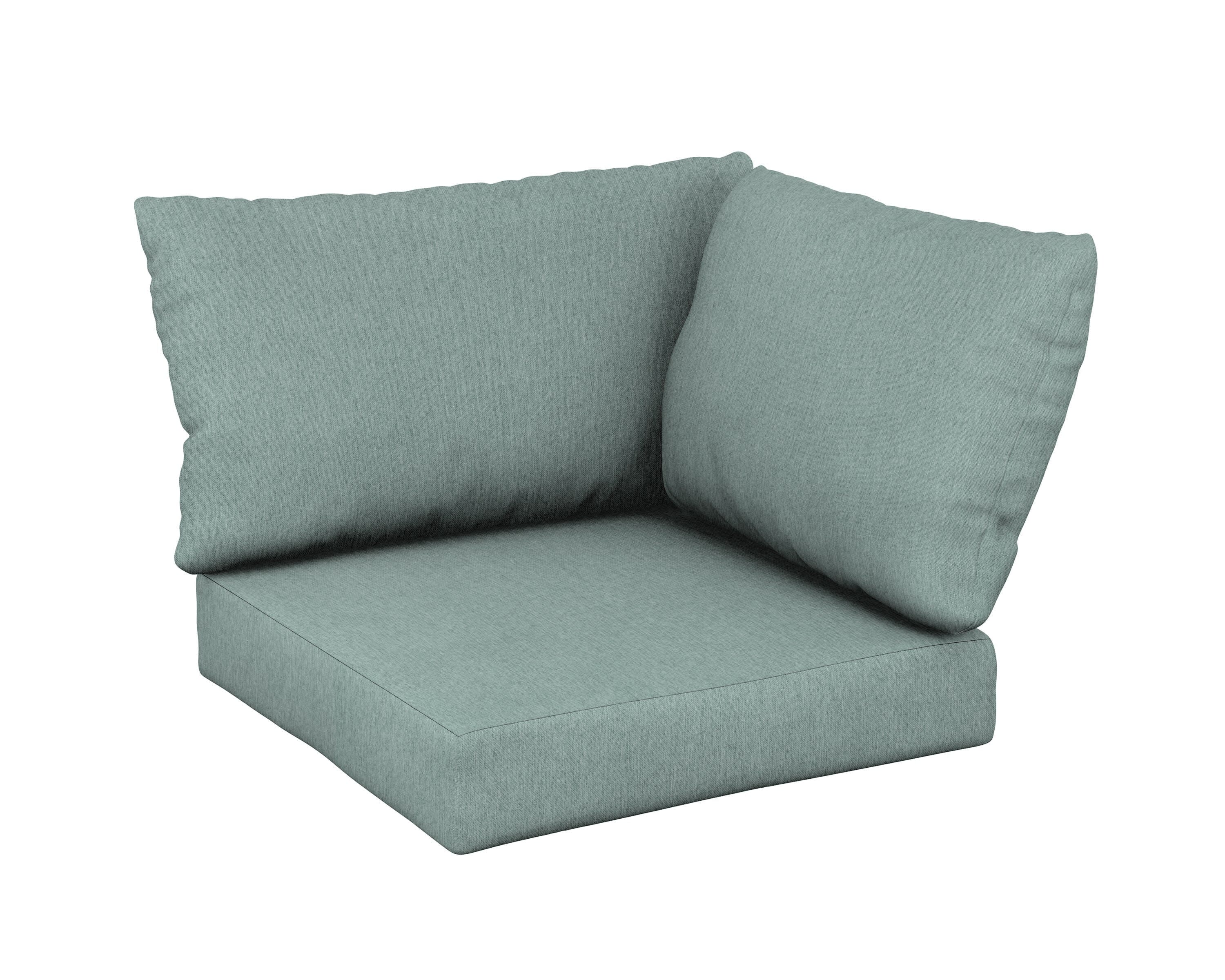 Modular Corner Cushion Set in Glacier Spa
