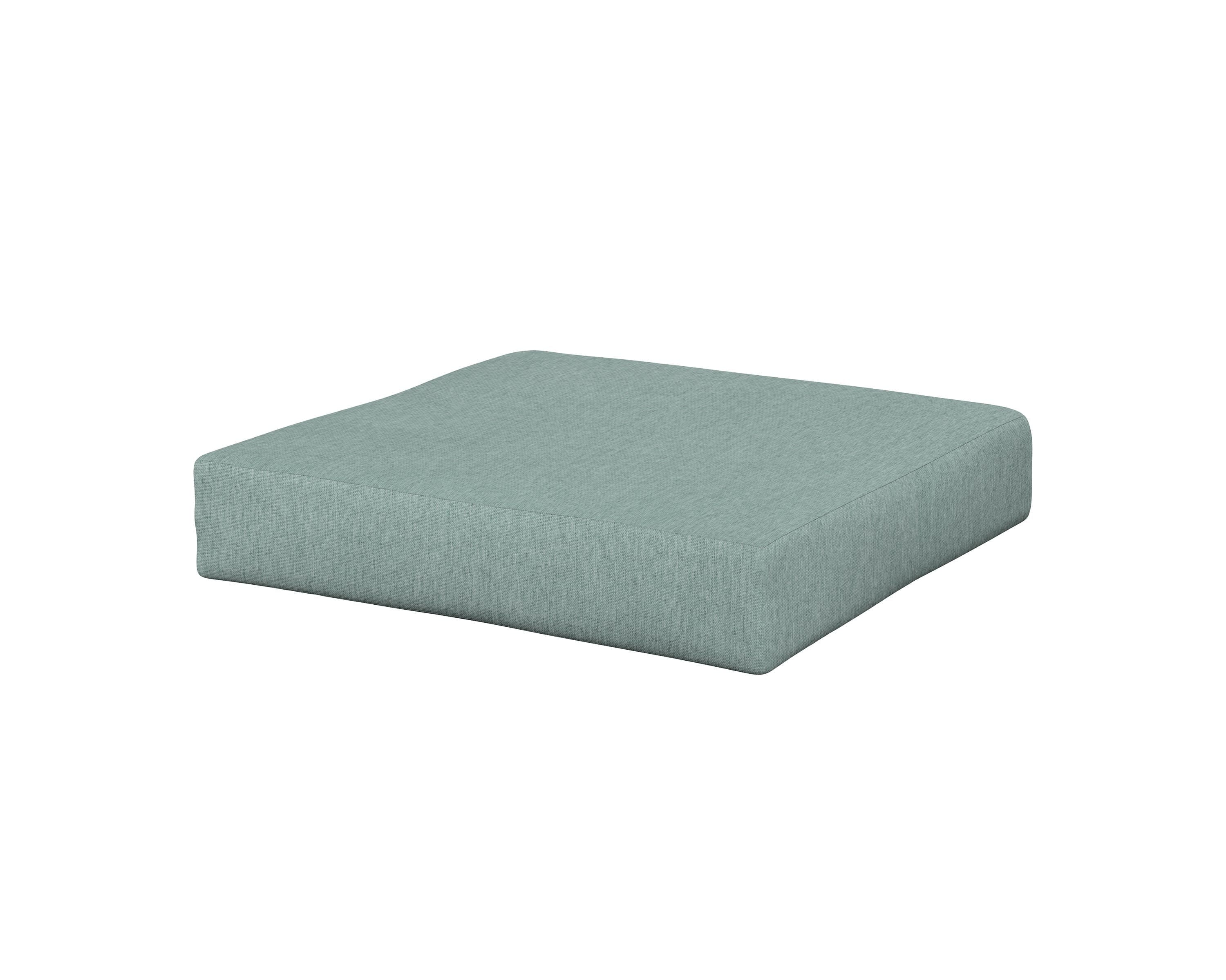 Modular Ottoman Cushion in Glacier Spa