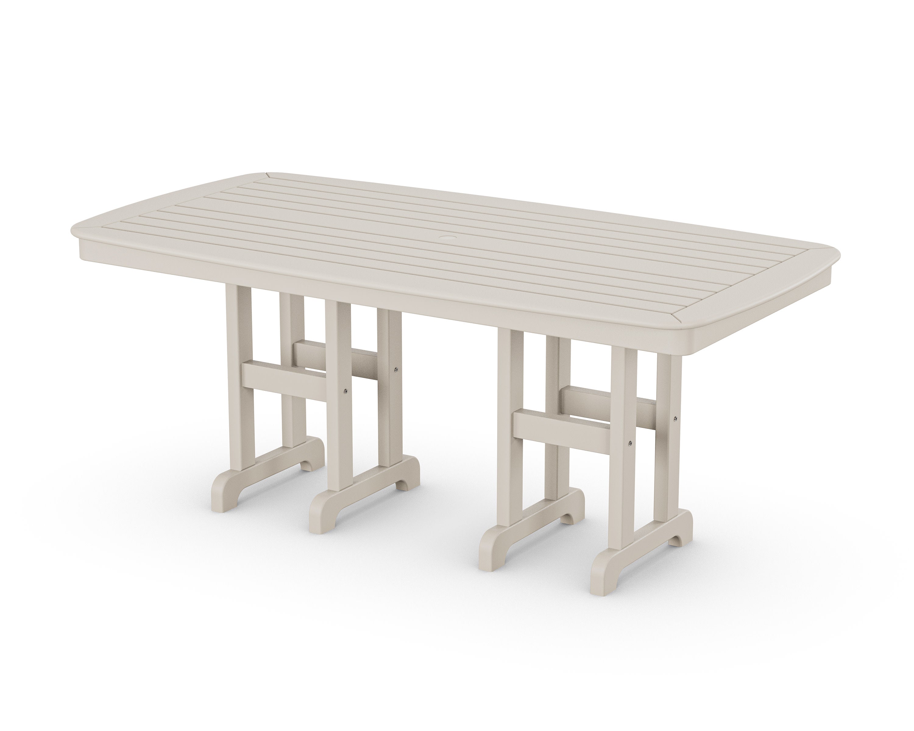 Yacht Club 37" x 72" Dining Table in Sand Castle