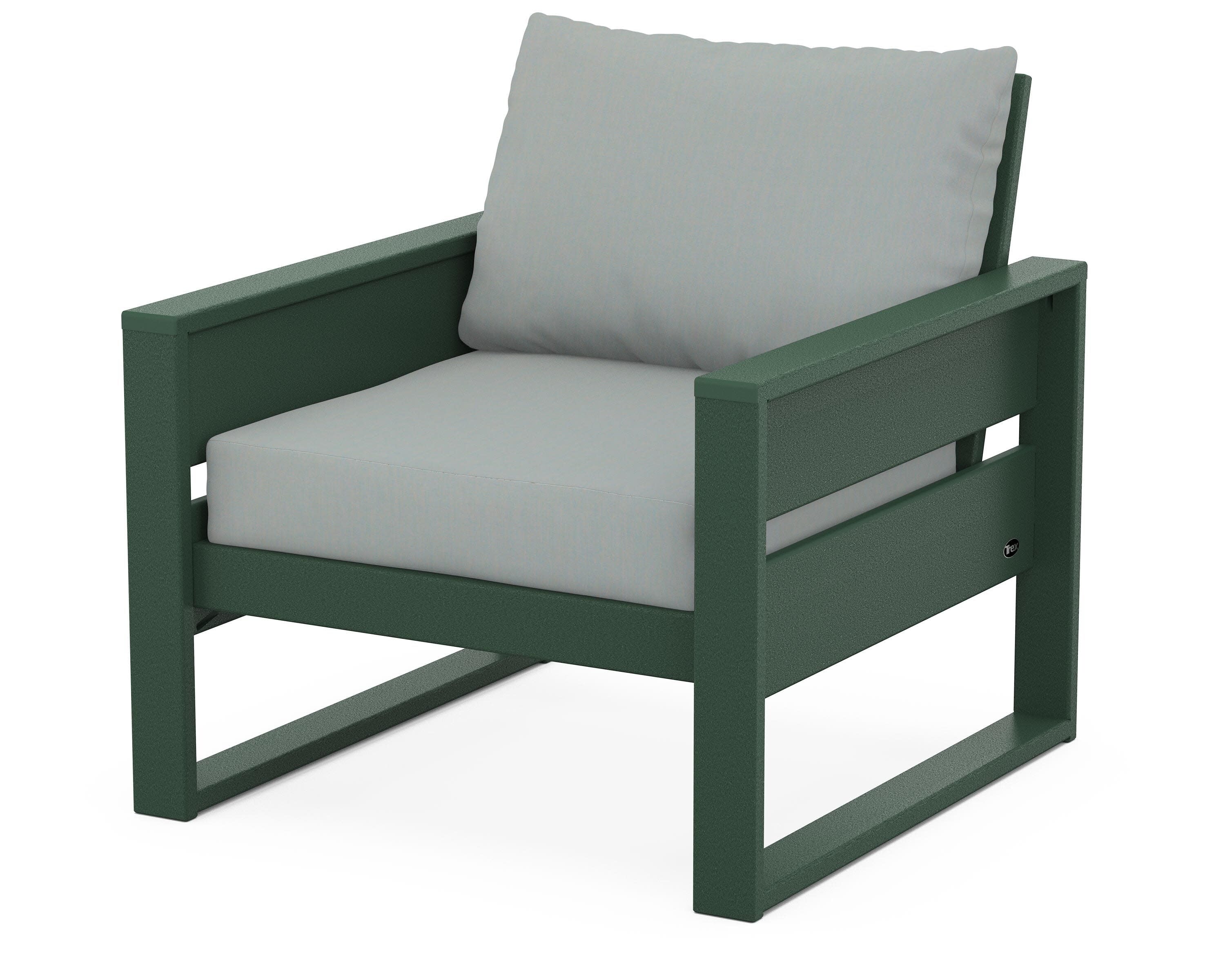 Eastport Club Chair in Rainforest Canopy / Spa