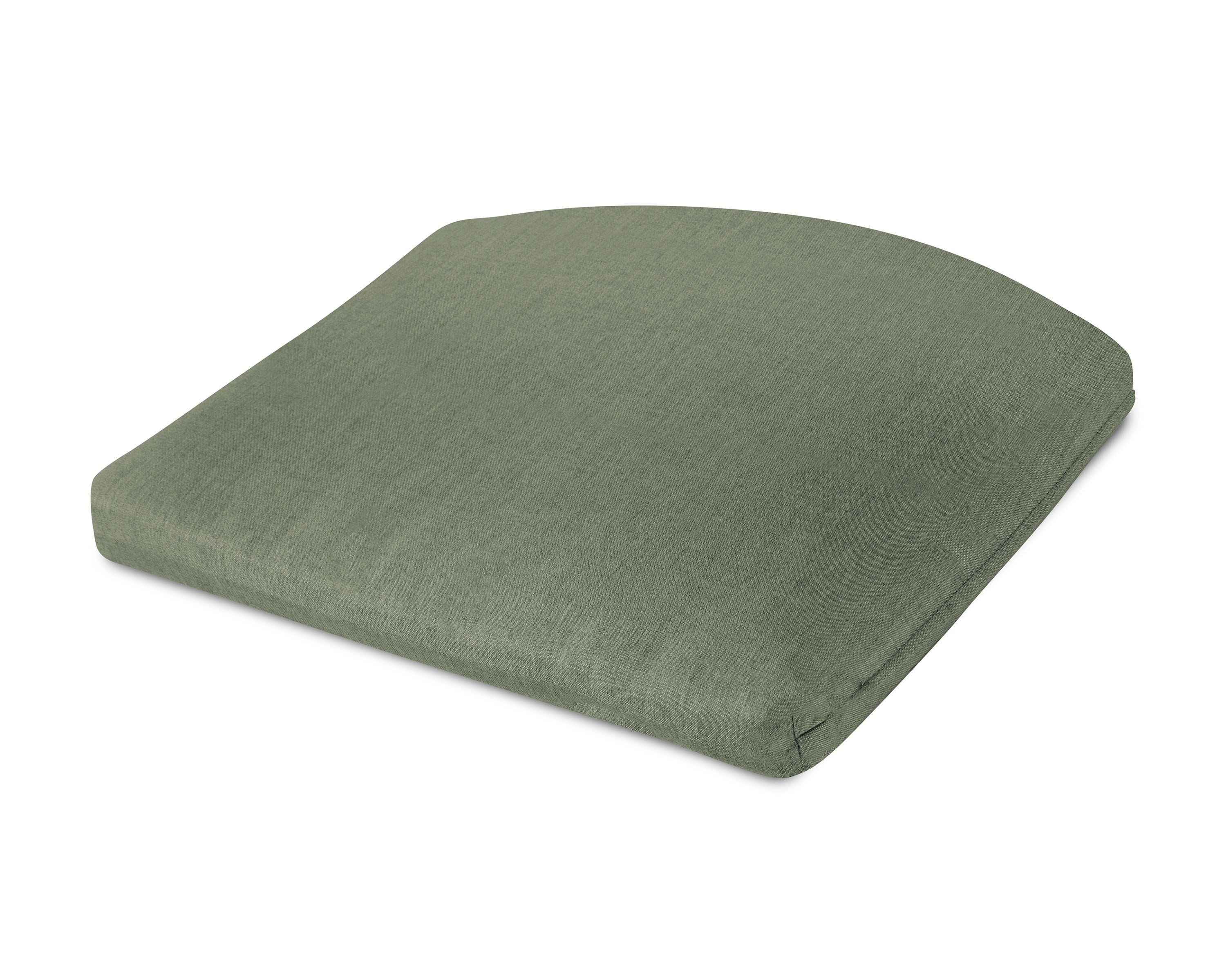 Seat Cushion - 18"D x 22"W x 2.5"H in Cast Sage
