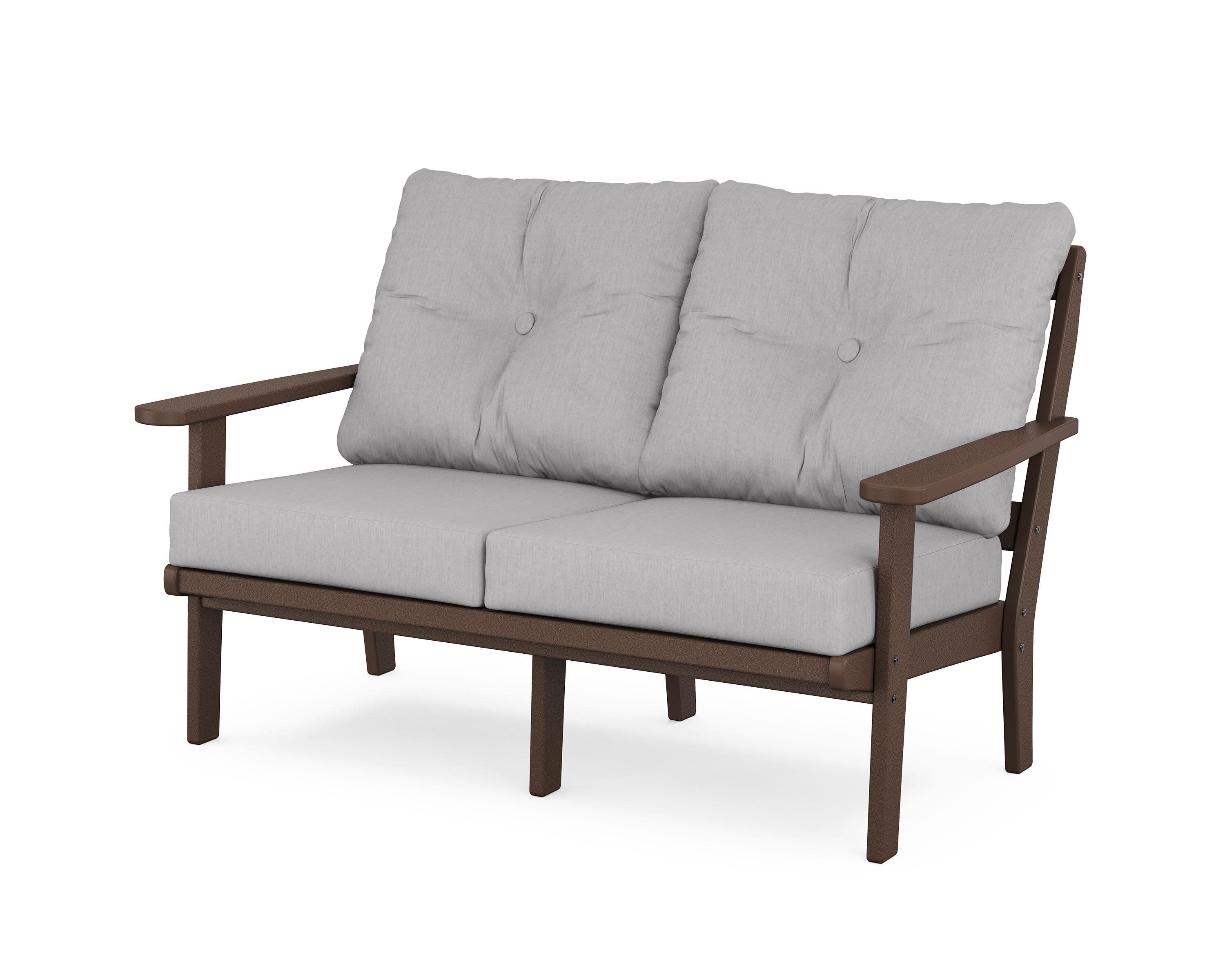 Cape Cod Deep Seating Loveseat in Vintage Lantern / Granite