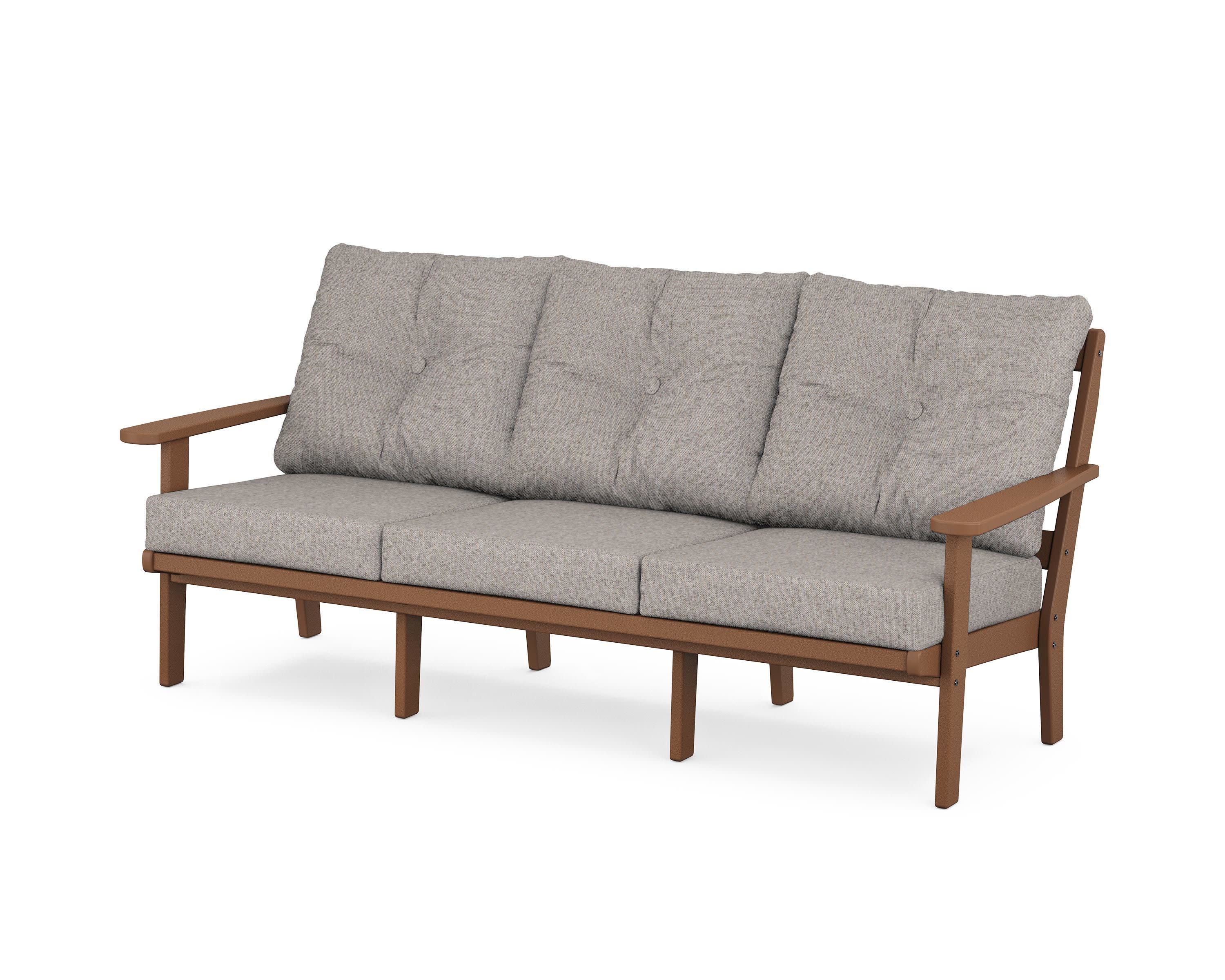 Cape Cod Deep Seating Sofa in Tree House / Weathered Tweed