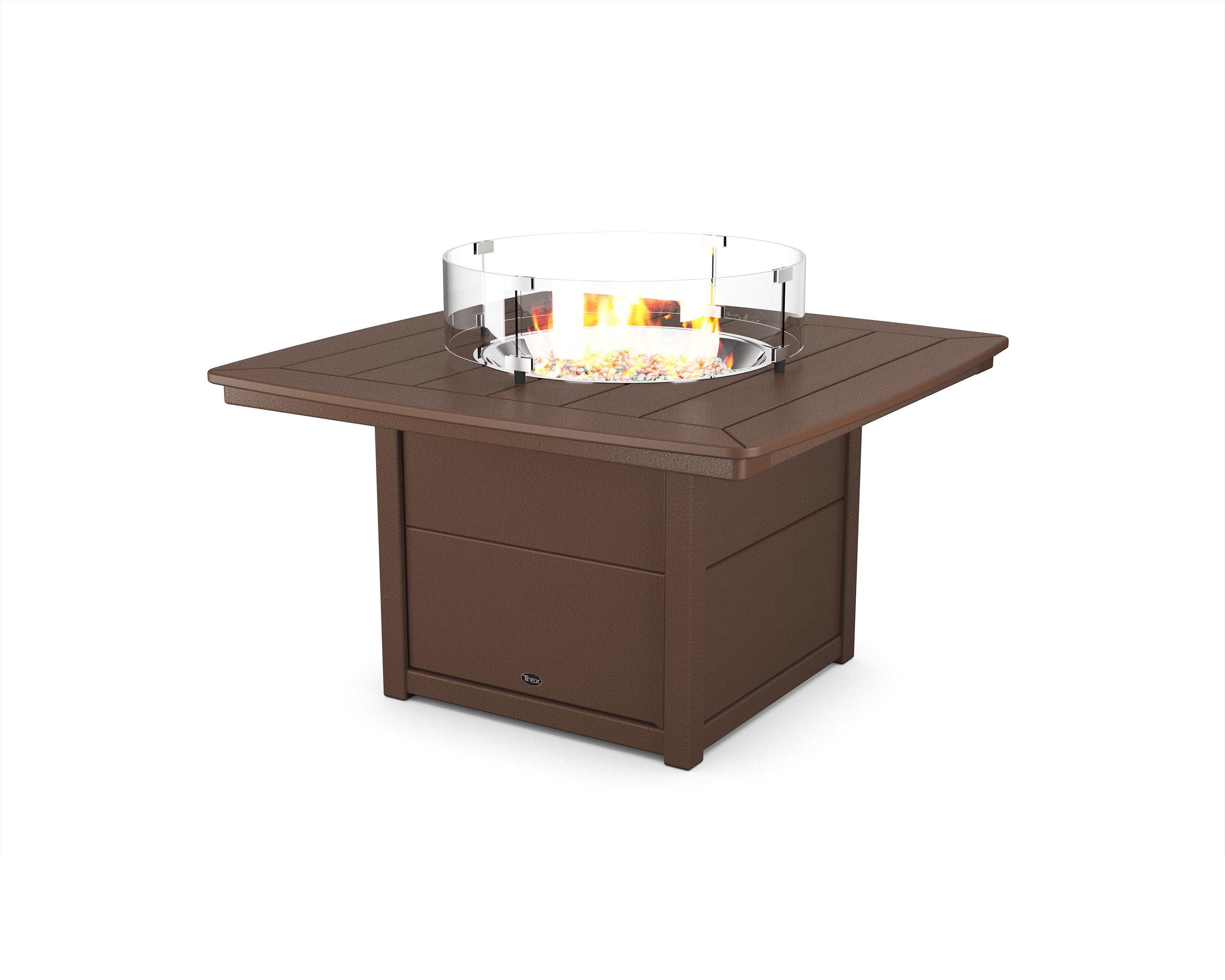 Yacht Club 42 Fire Pit Table in Vintage Lantern