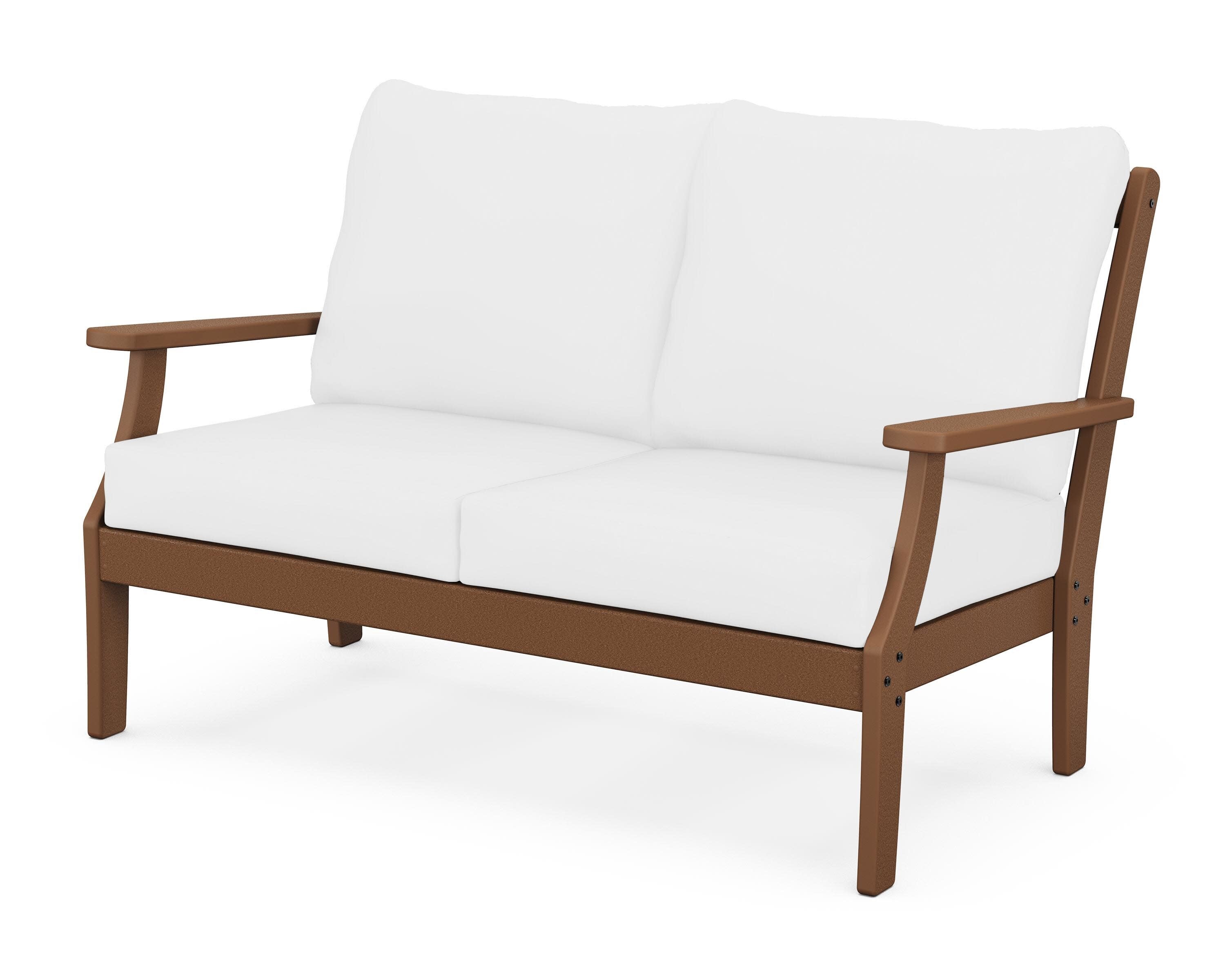 Yacht Club Deep Seating Loveseat in Tree House / Natural