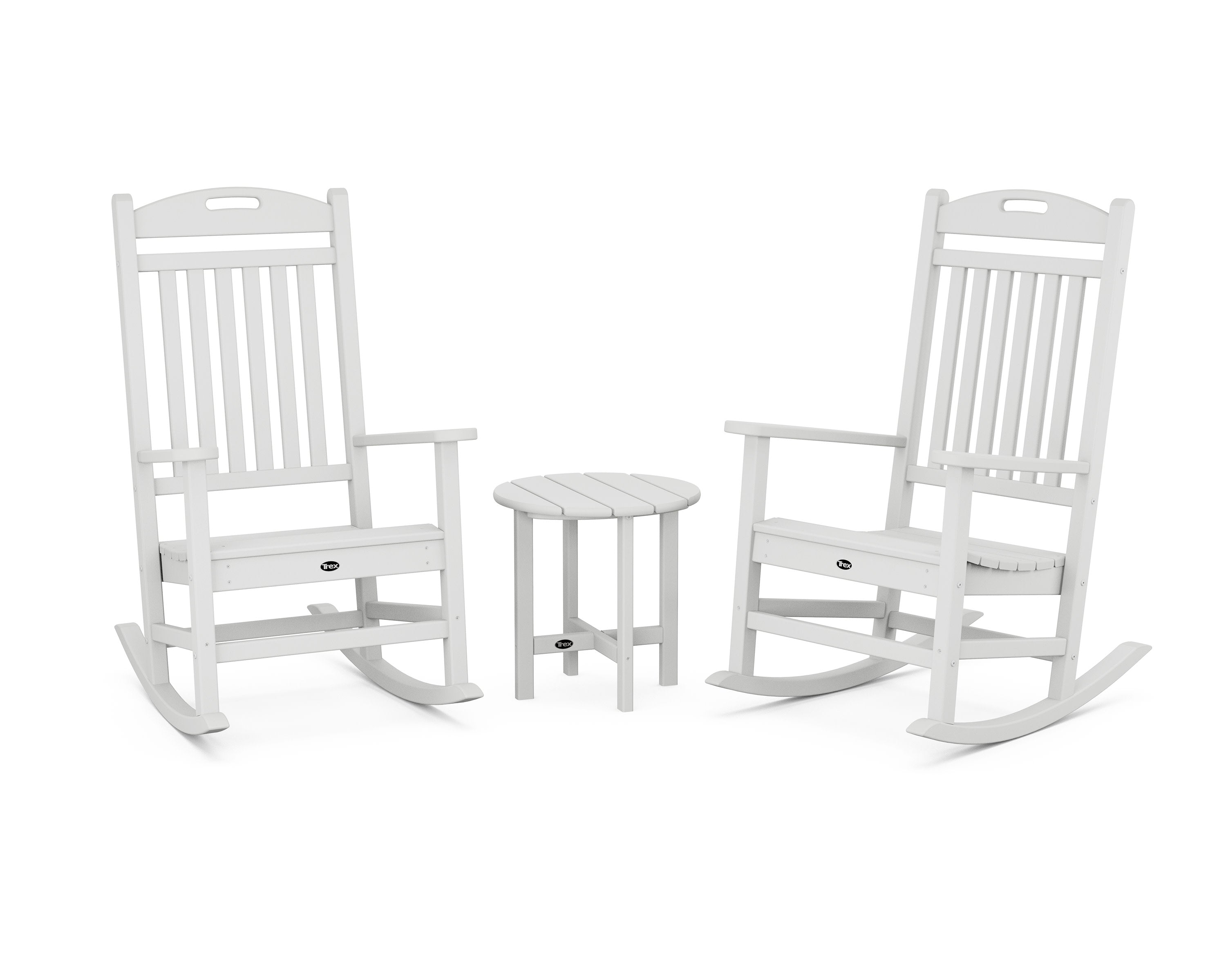 Yacht Club Rocker 3-Piece Set in Classic White
