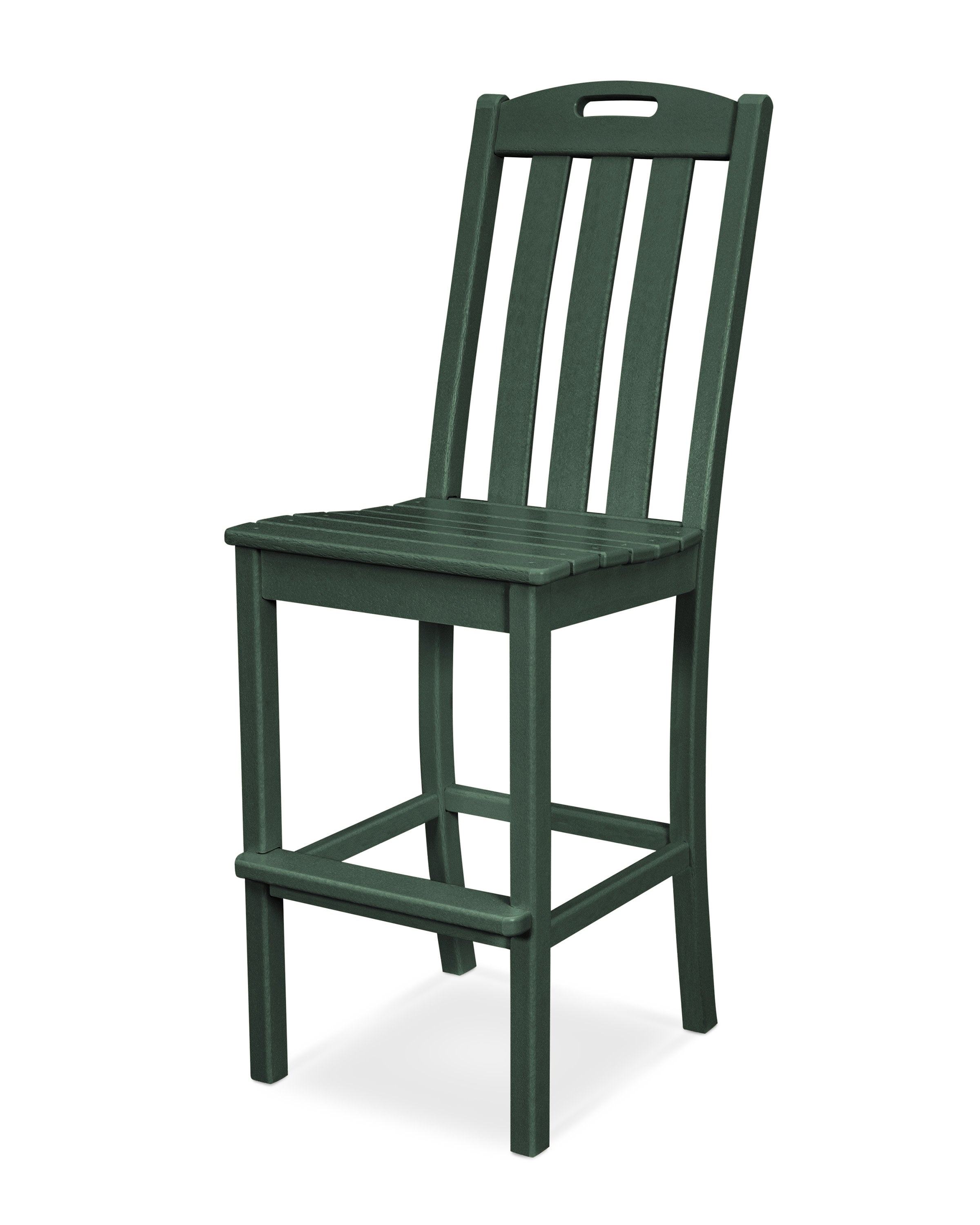 Yacht Club Bar Side Chair in Rainforest Canopy