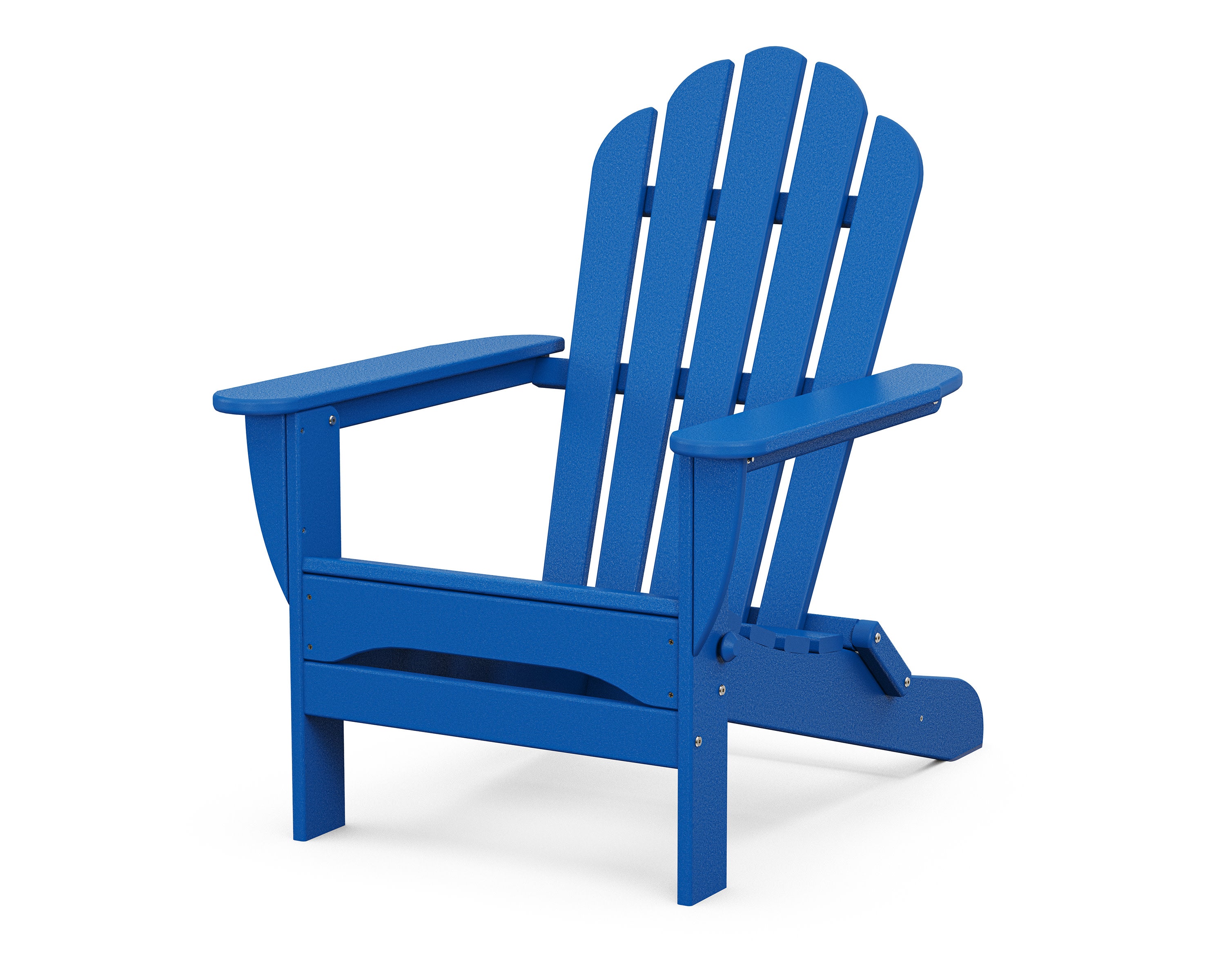 Monterey Bay Folding Adirondack Chair in Pacific Blue