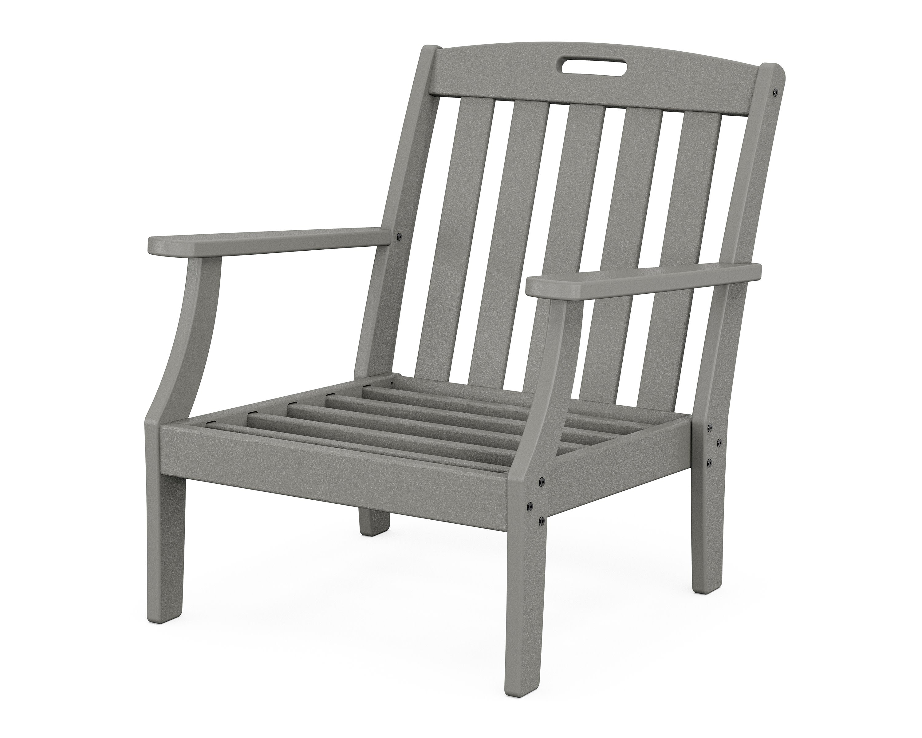 Yacht Club Deep Seating Chair Frame in Stepping Stone