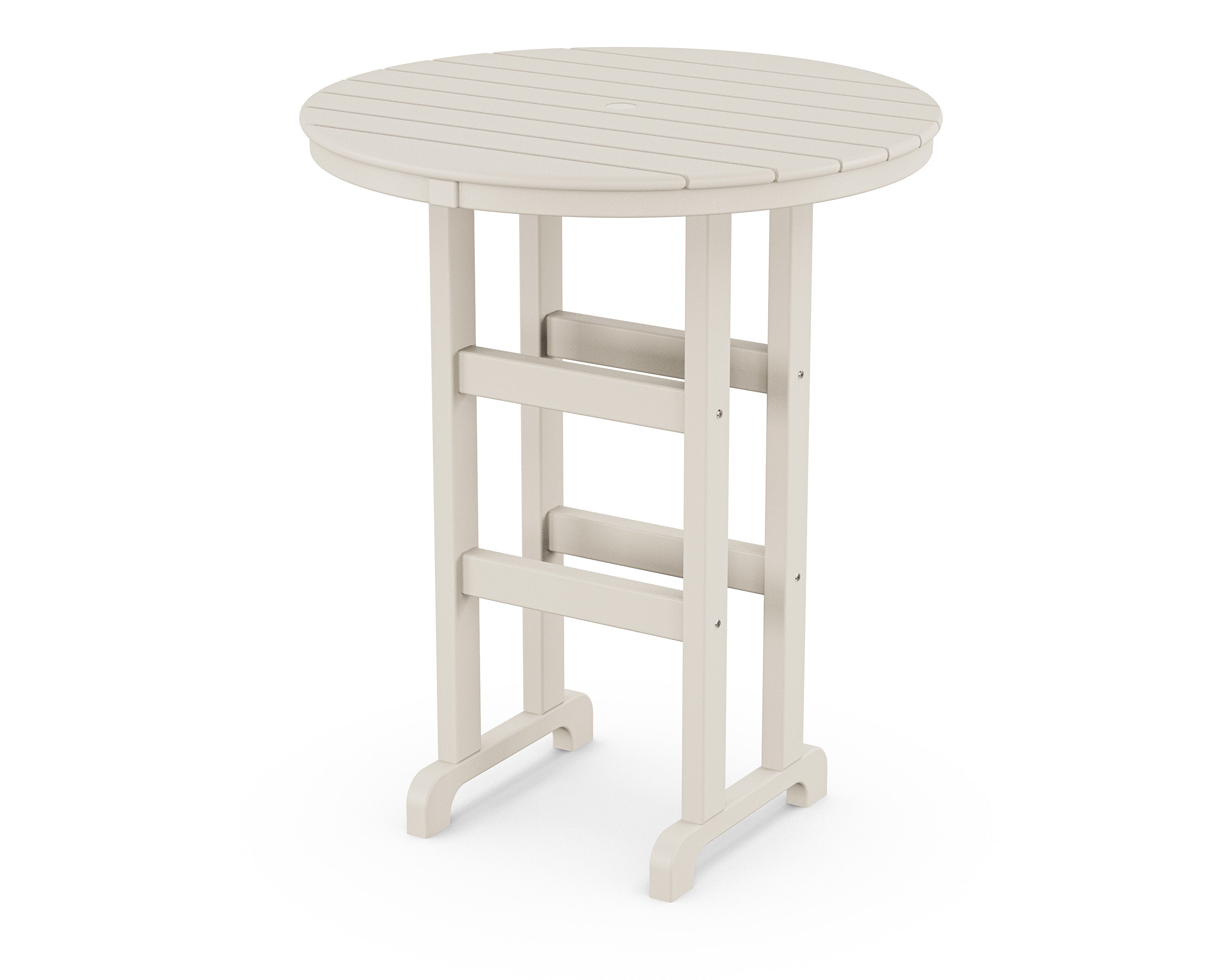 Monterey Bay Round 36" Bar Table in Sand Castle