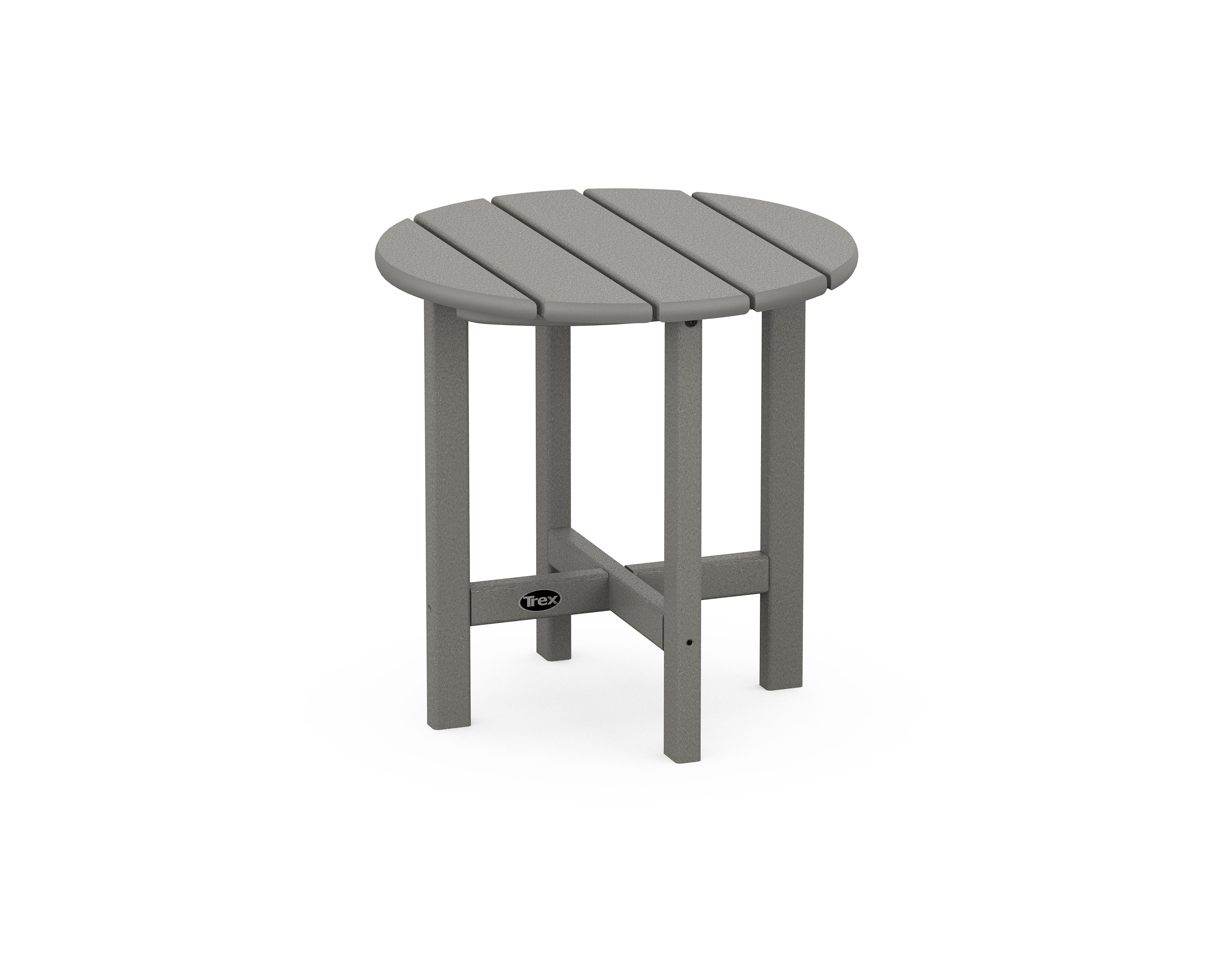 Cape Cod Round 18" Side Table in Stepping Stone