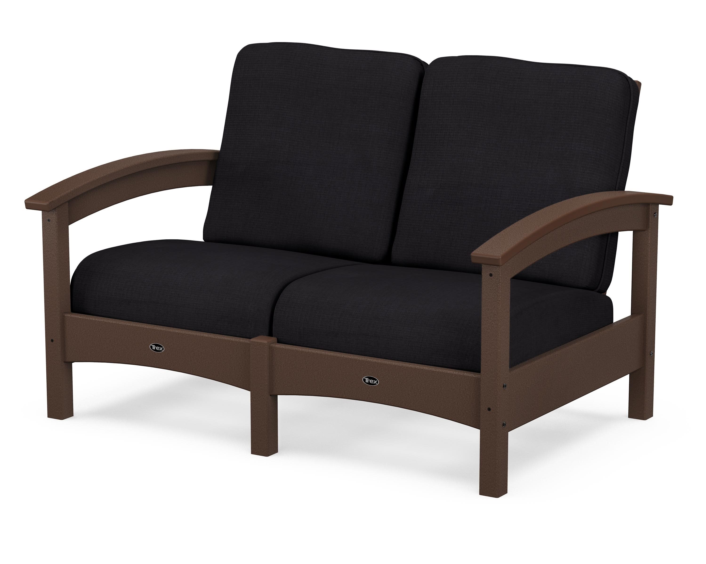 Rockport Club Loveseat in Vintage Lantern / Midnight Linen