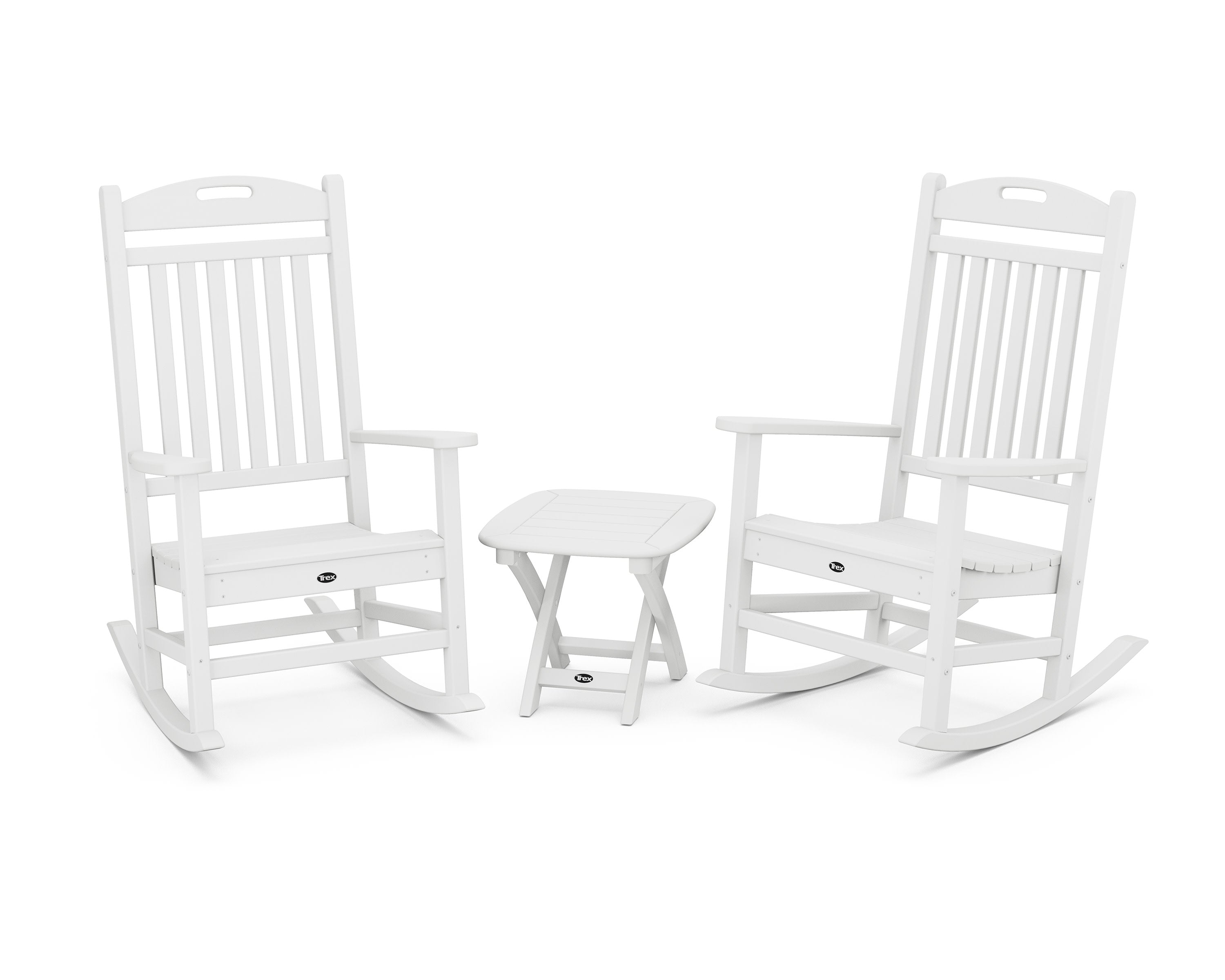 Yacht Club 3-Piece Rocker Set in Classic White