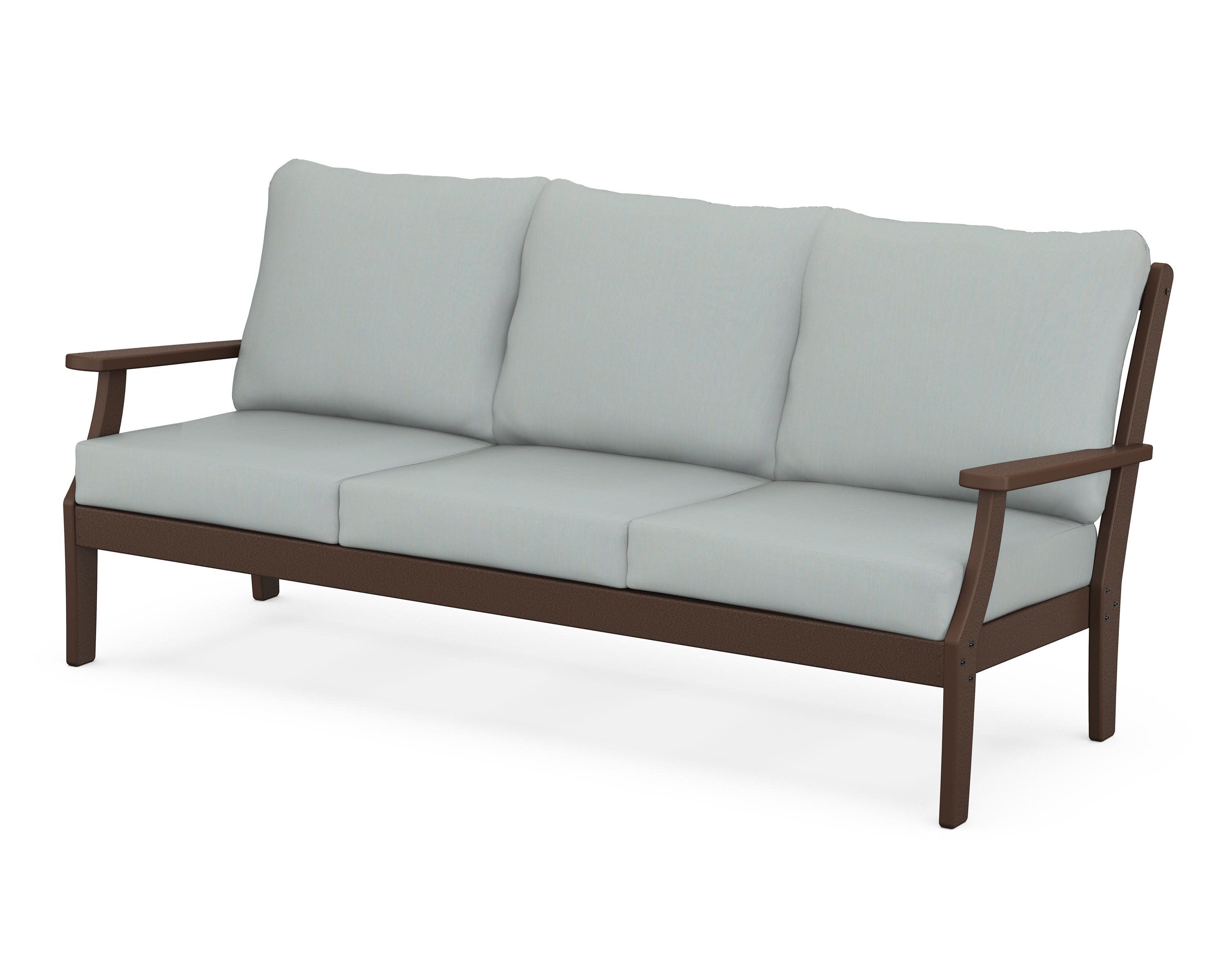 Yacht Club Deep Seating Sofa in Vintage Lantern / Spa
