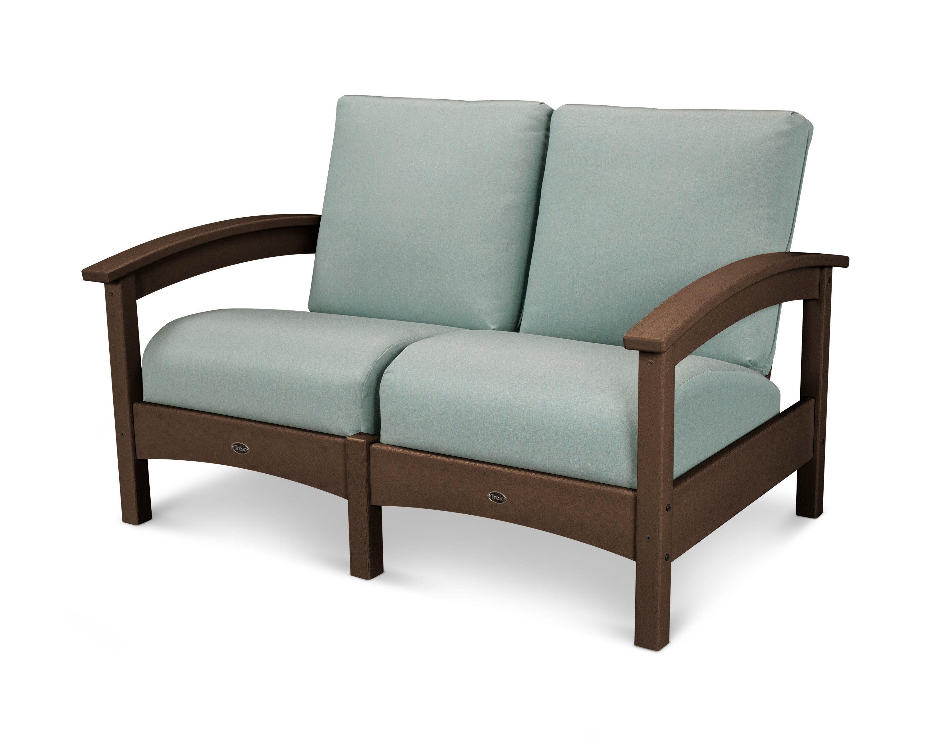Rockport Club Loveseat in Vintage Lantern / Spa