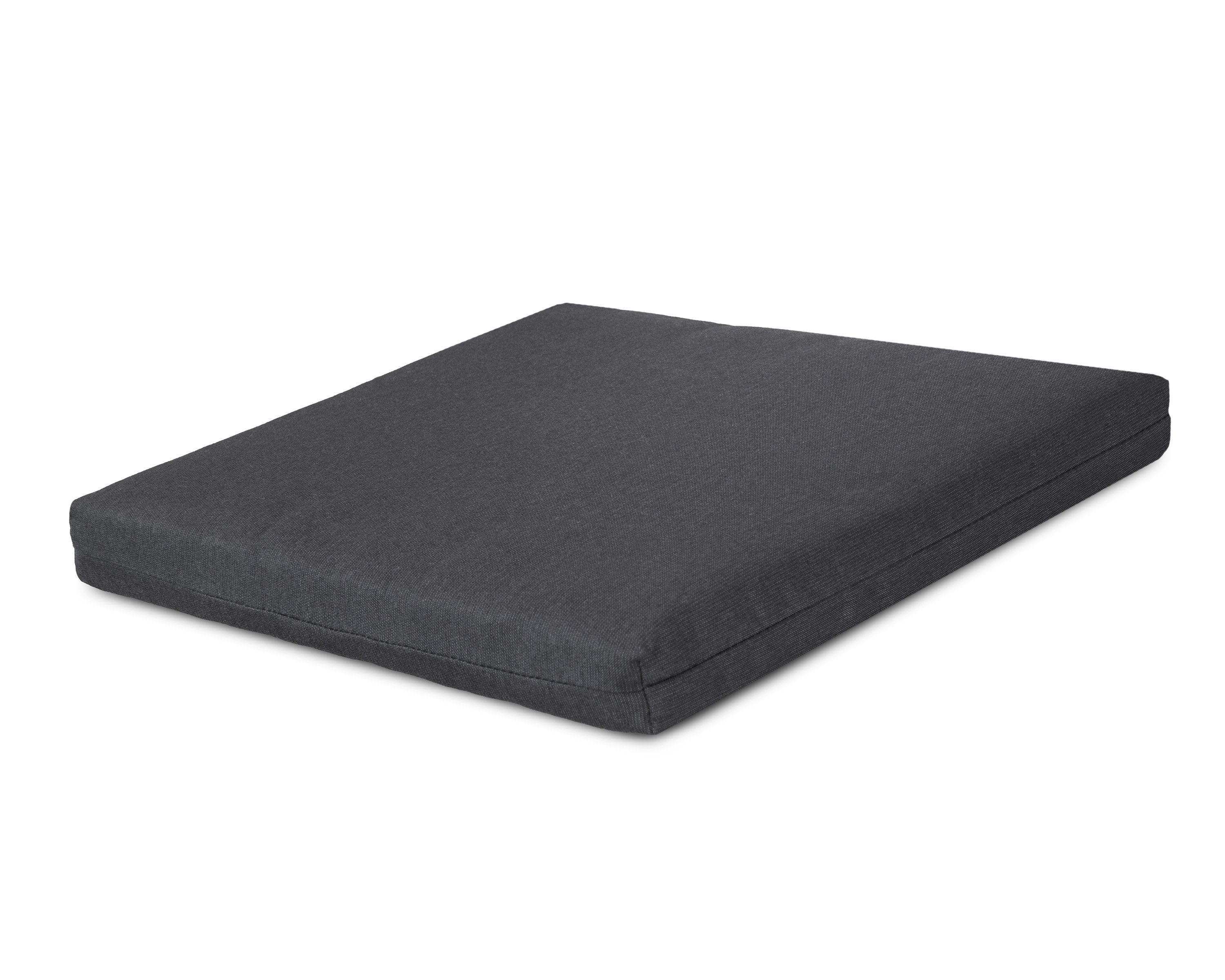 Seat Cushion - 16.5"D x 17.5"W x 2.5"H in Spectrum Carbon