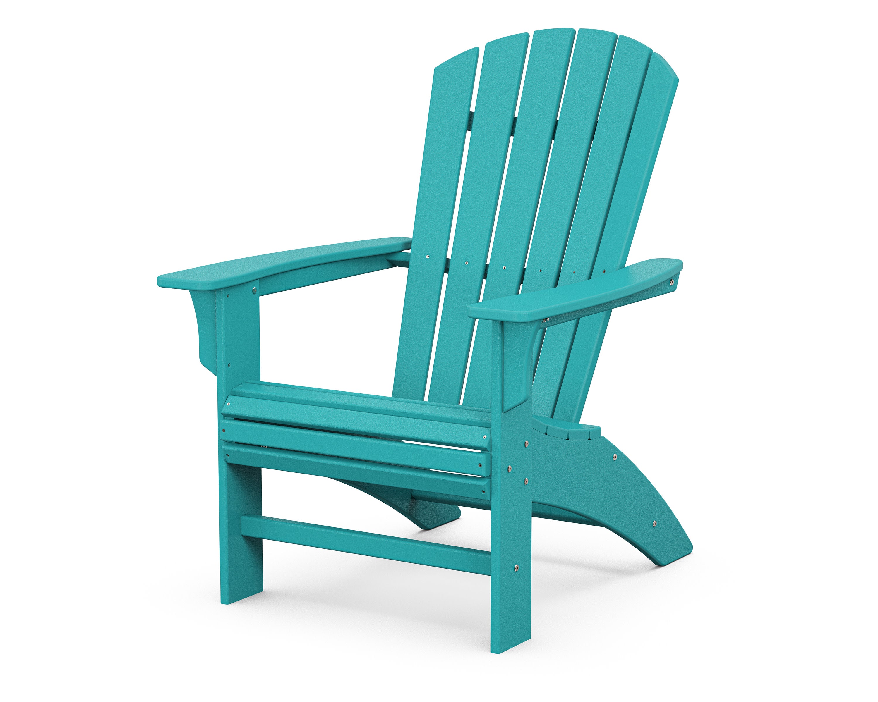 Yacht Club Curveback Adirondack Chair in Aruba