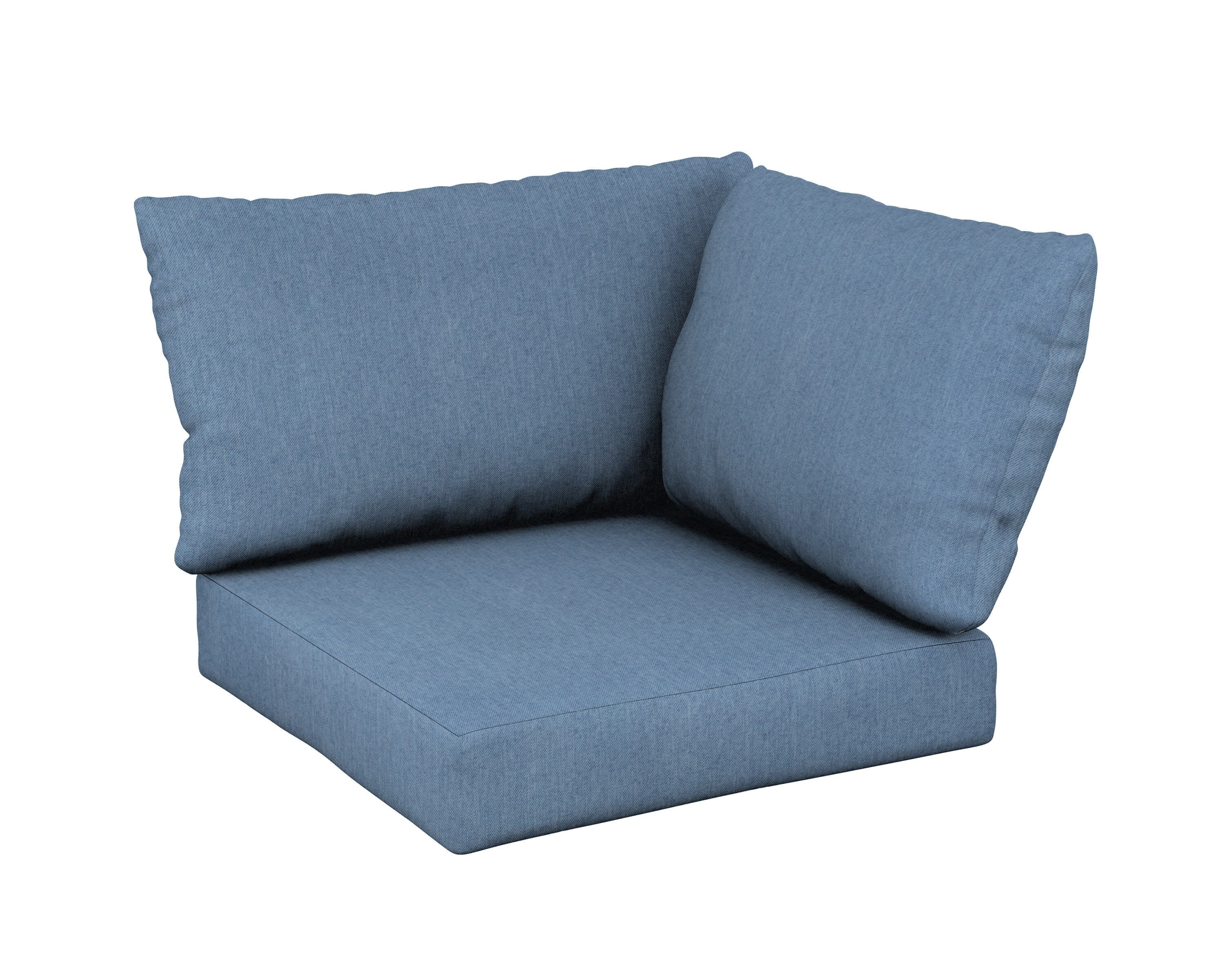 Modular Corner Cushion Set in Sky Blue