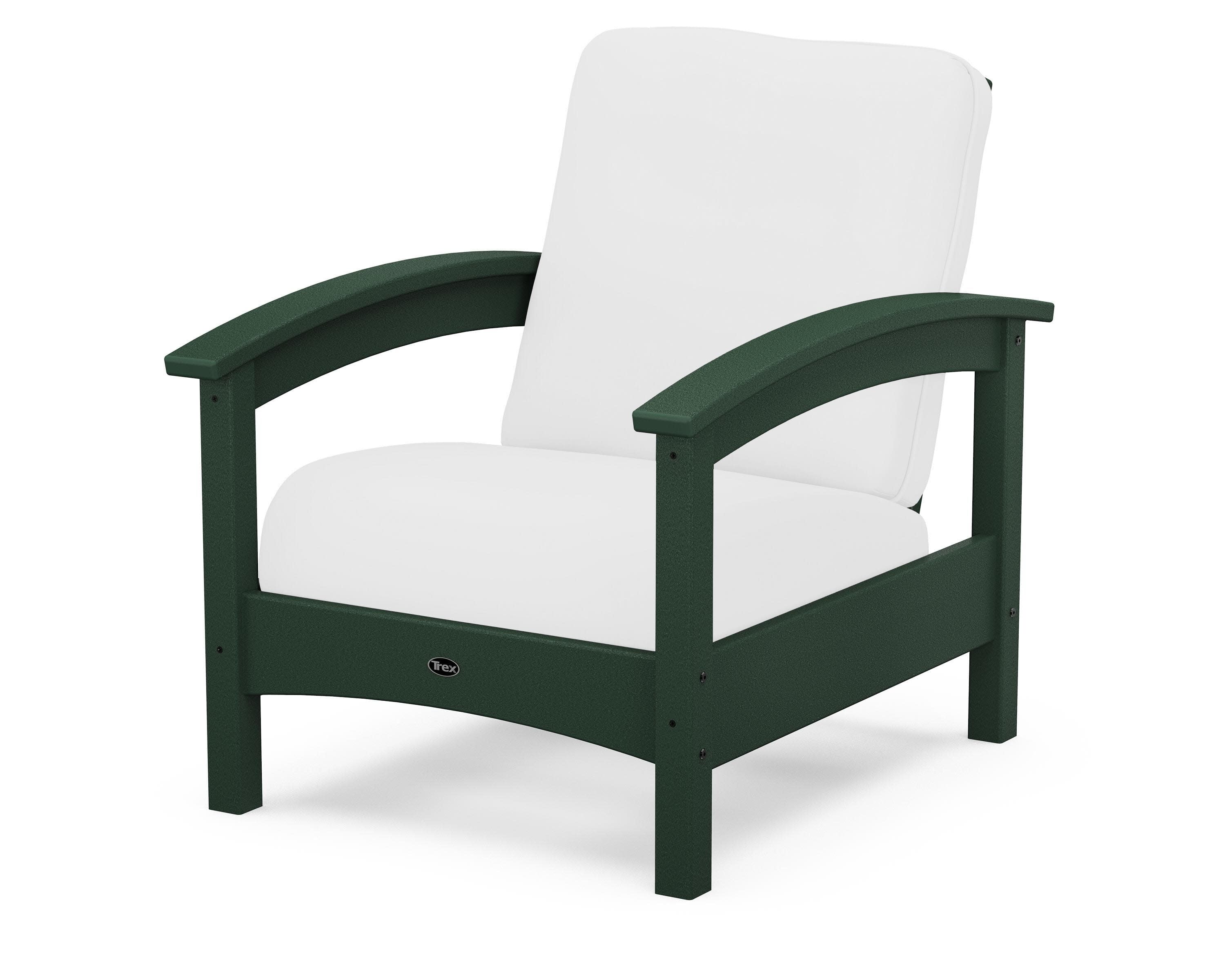 Rockport Club Chair in Rainforest Canopy / Natural