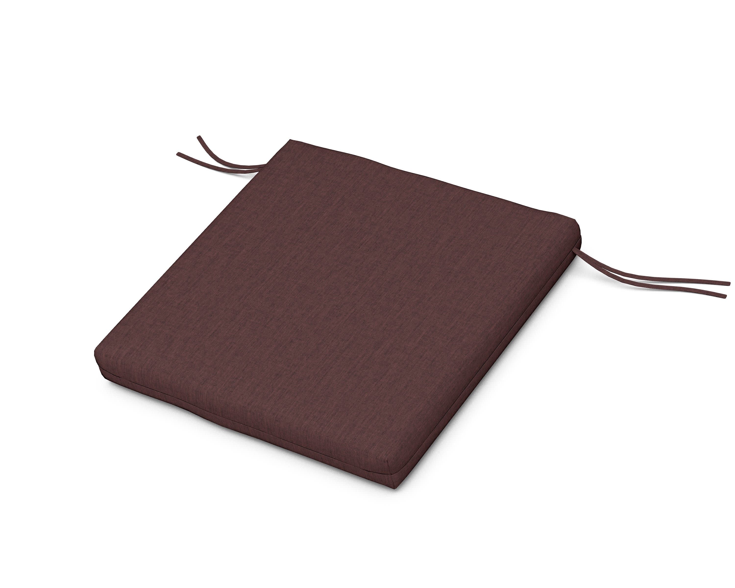 Seat Cushion - 20"D x 20"W x 2.5"H in Cast Currant